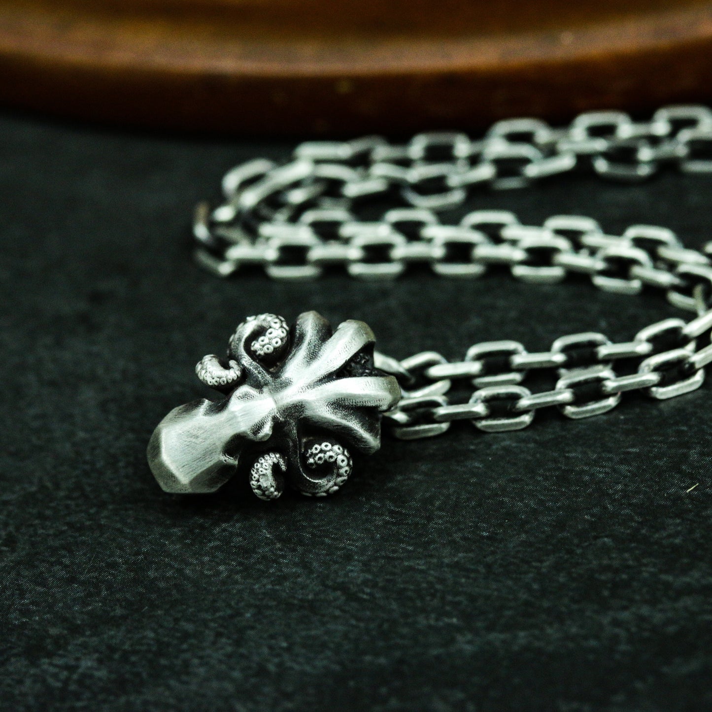 Octopus Pendant ¨C 925 Silver Handmade