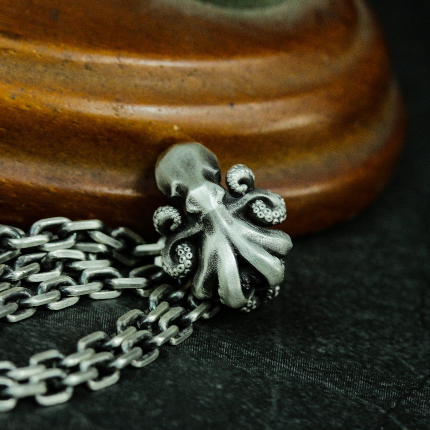 Octopus Pendant ¨C 925 Silver Handmade
