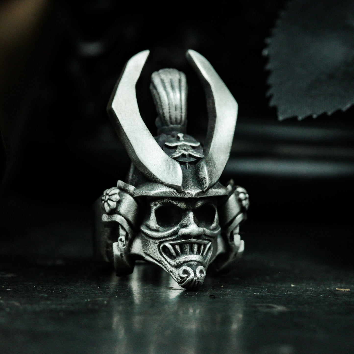 Samurai Demon Ring ¨C 925 Silver Handmade