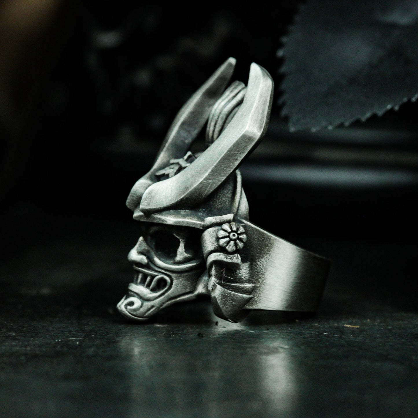 Samurai Demon Ring ¨C 925 Silver Handmade