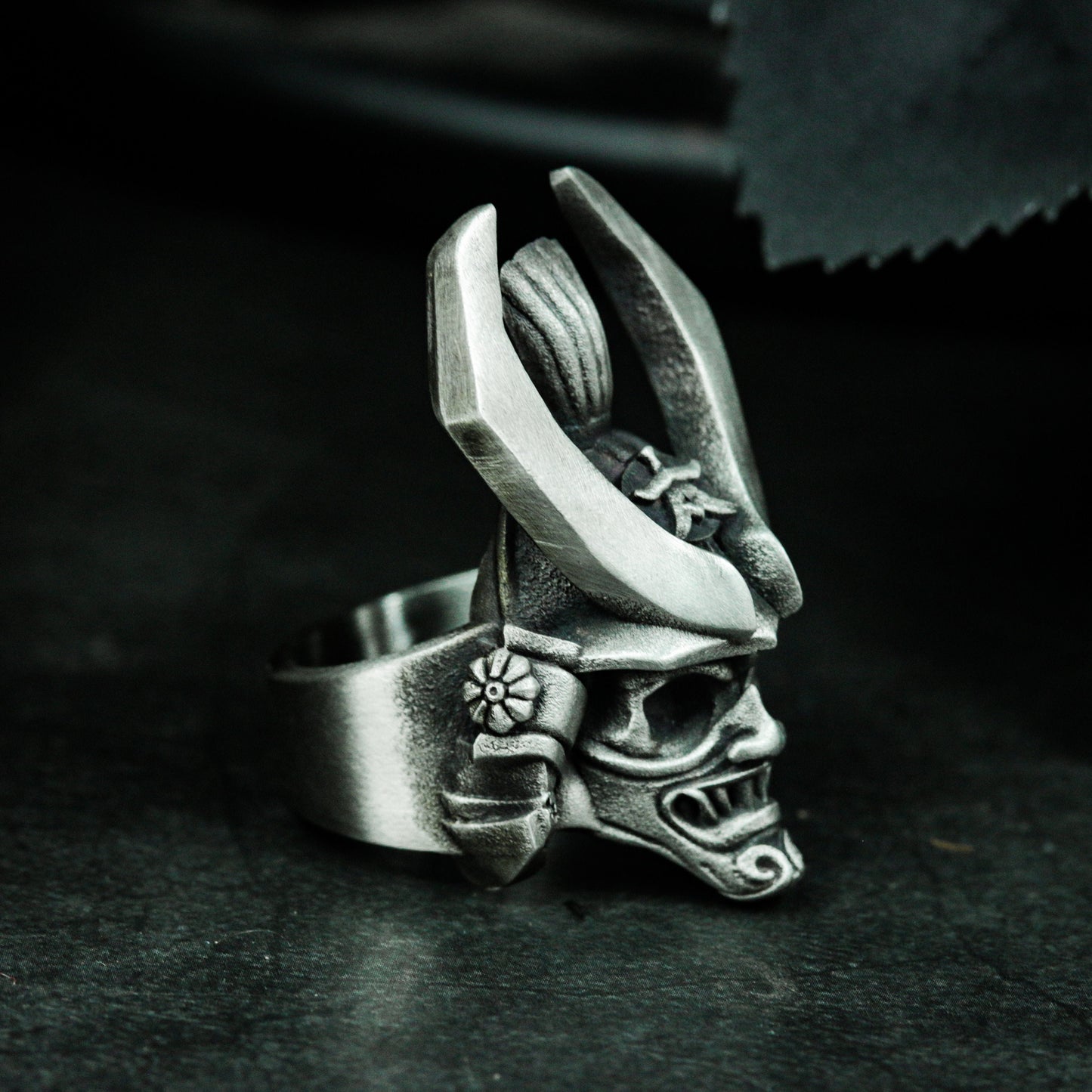Samurai Demon Ring ¨C 925 Silver Handmade