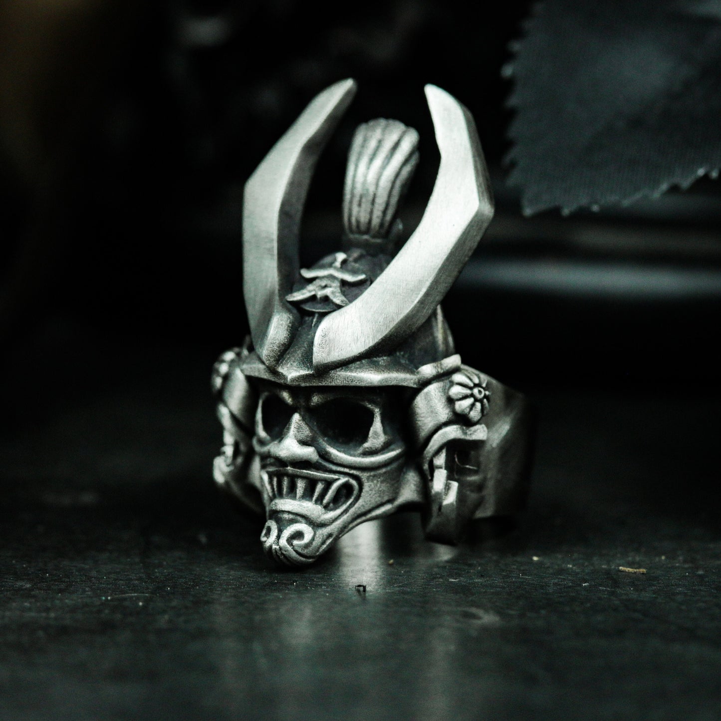 Samurai Demon Ring ¨C 925 Silver Handmade