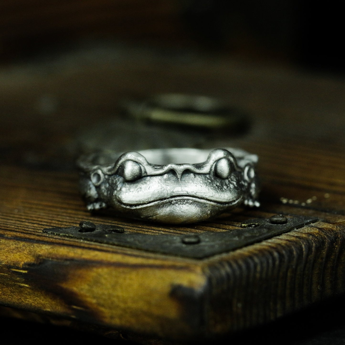 Frog Ring ¨C 925 Silver Handmade