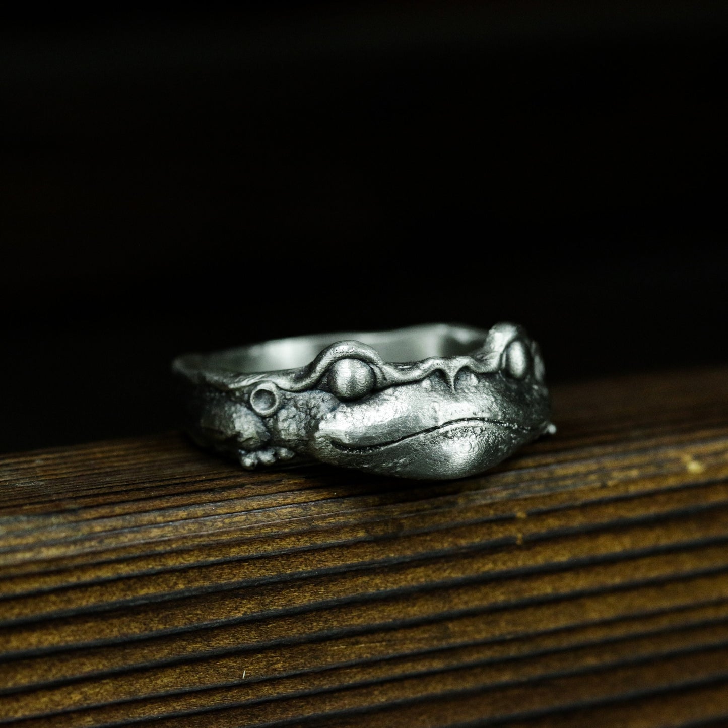 Frog Ring ¨C 925 Silver Handmade