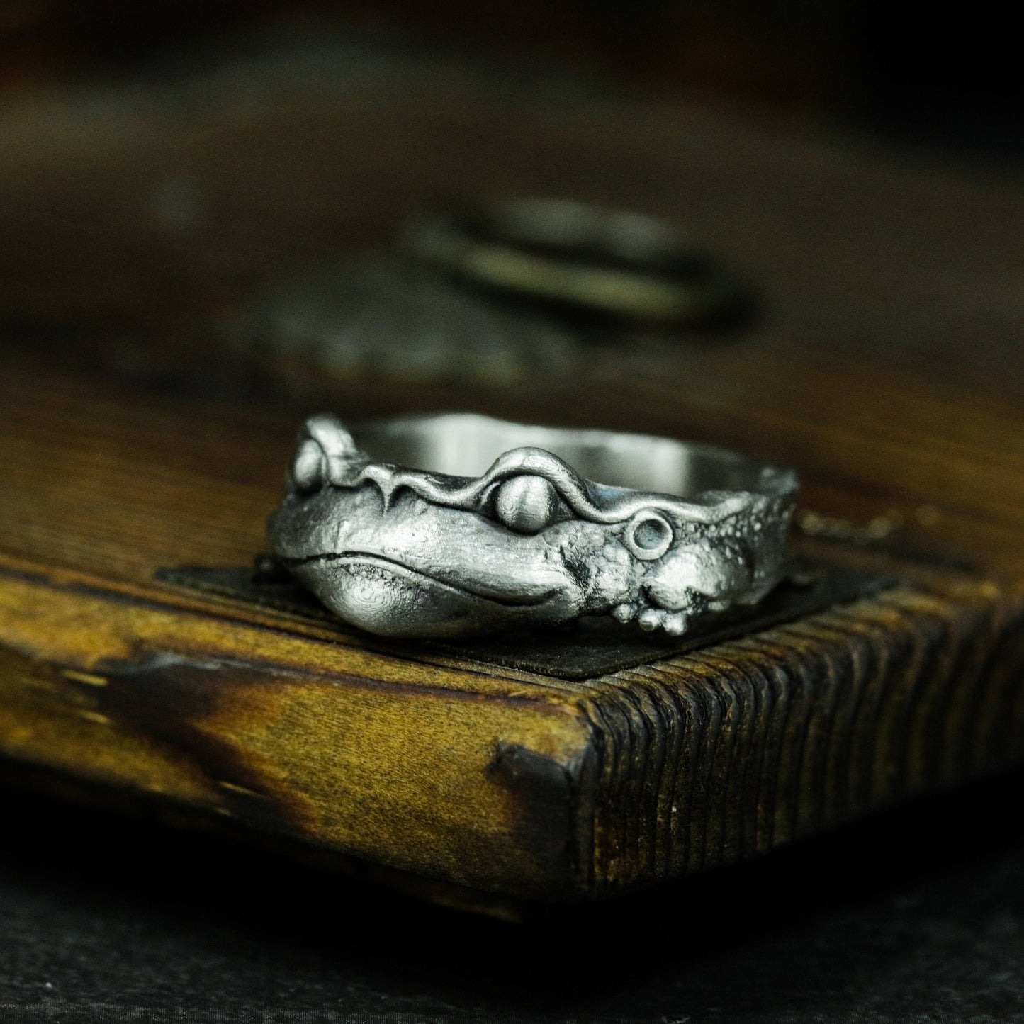 Frog Ring ¨C 925 Silver Handmade