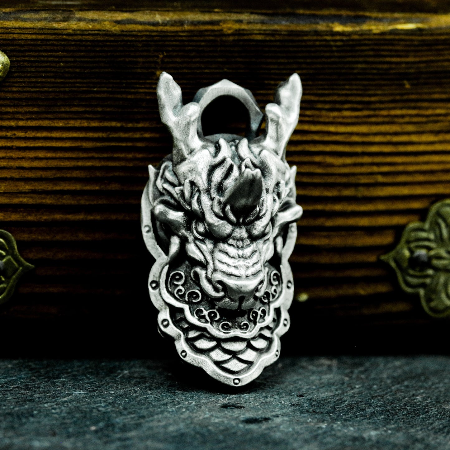 Azure Dragon Pendant ¨C 925 Sterling Silver Handmade