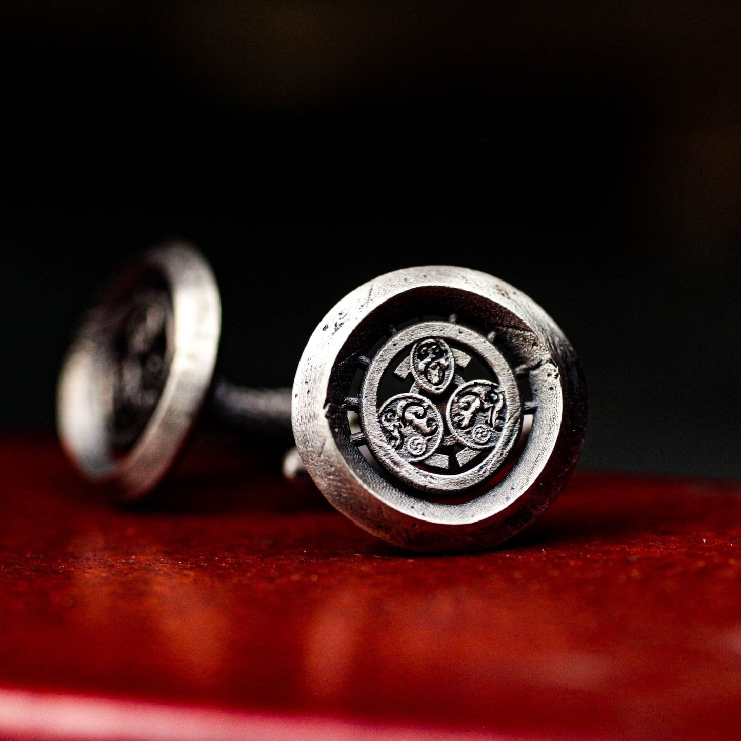 Star Cosmos Cufflinks - 925 Sterling Silver Handmade