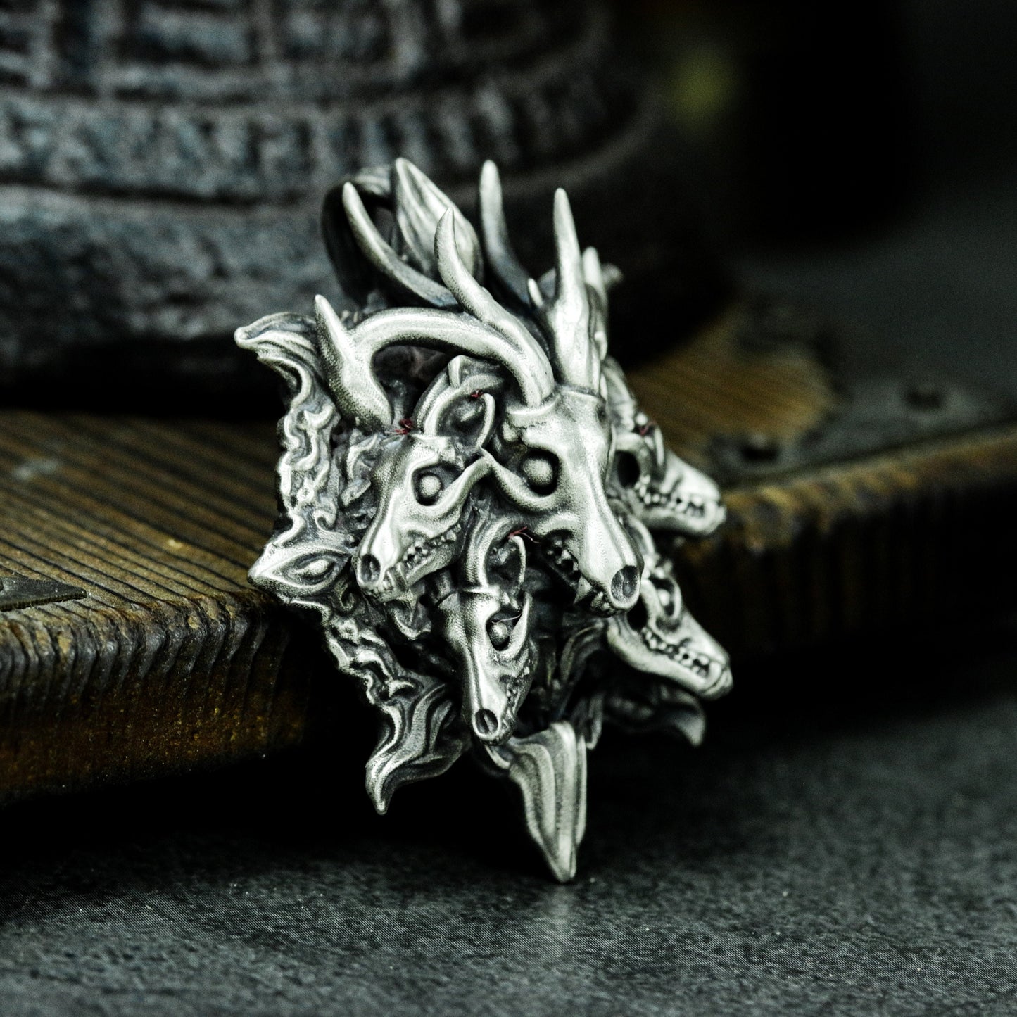 Dragon Head Ring ¨C 925 Silver Handmade