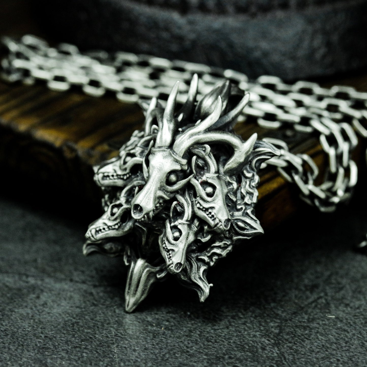 Dragon Head Ring ¨C 925 Silver Handmade