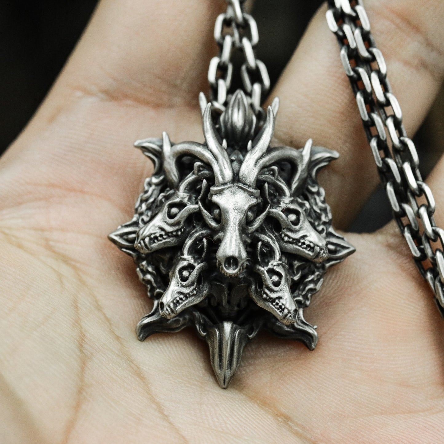 Dragon Head Ring ¨C 925 Silver Handmade