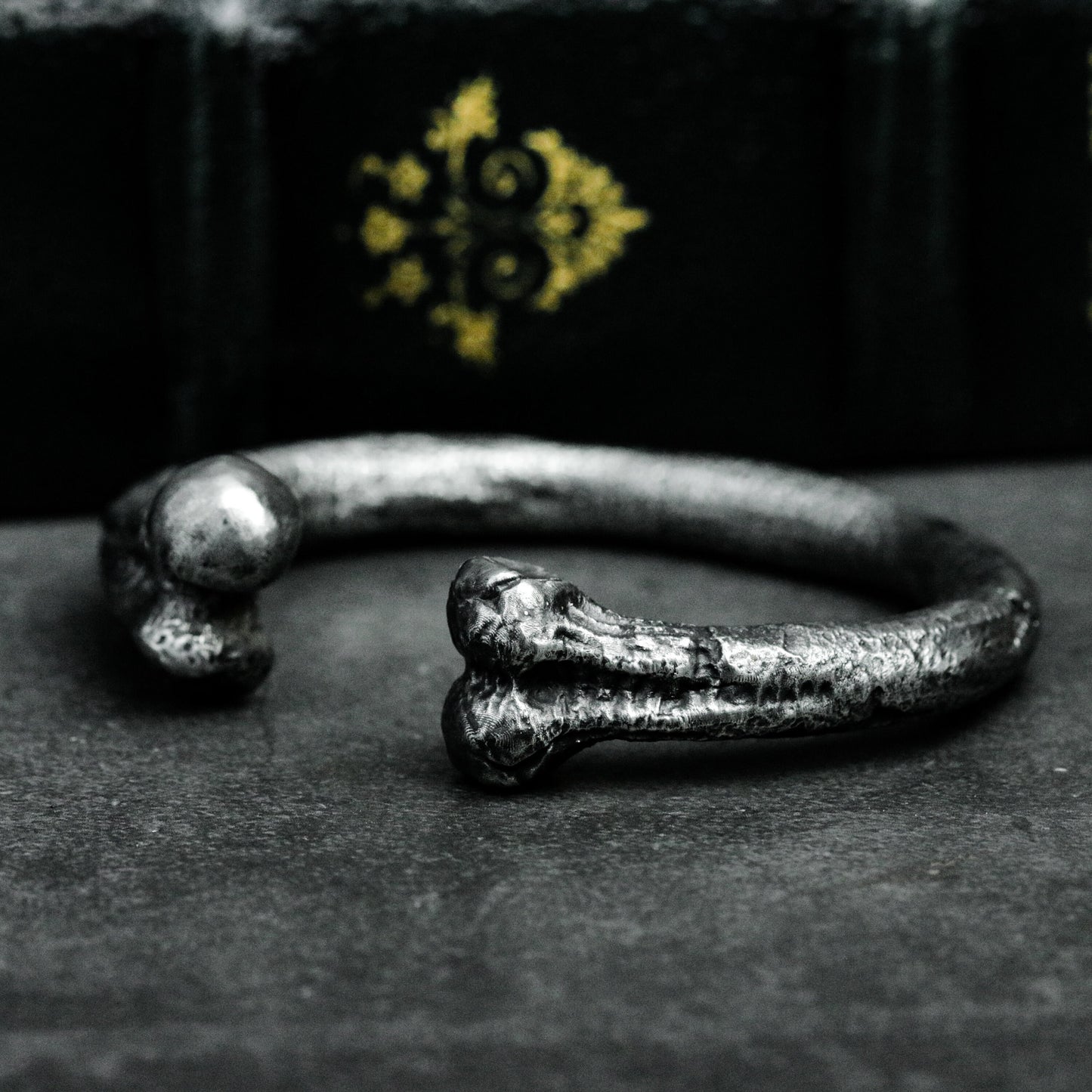 Tibia Bone Bracelet - 925 Silver Handmade Anatomical Design