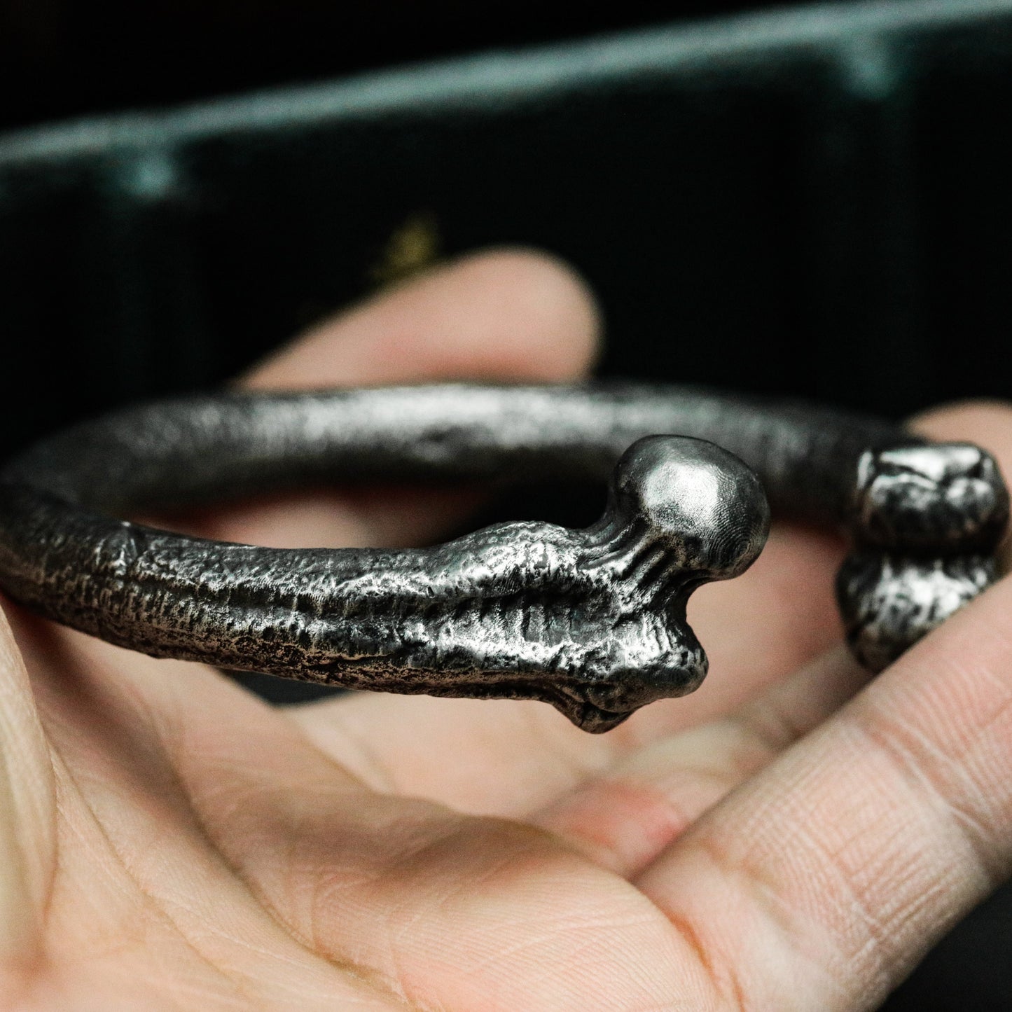 Tibia Bone Bracelet - 925 Silver Handmade Anatomical Design