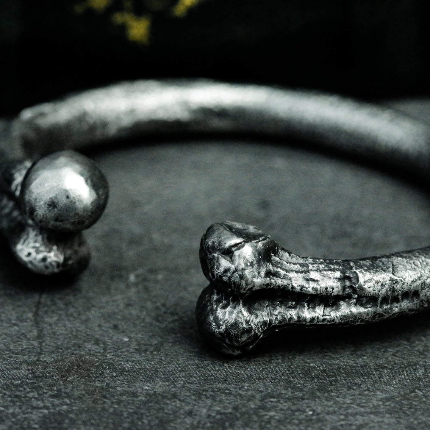 Tibia Bone Bracelet - 925 Silver Handmade Anatomical Design