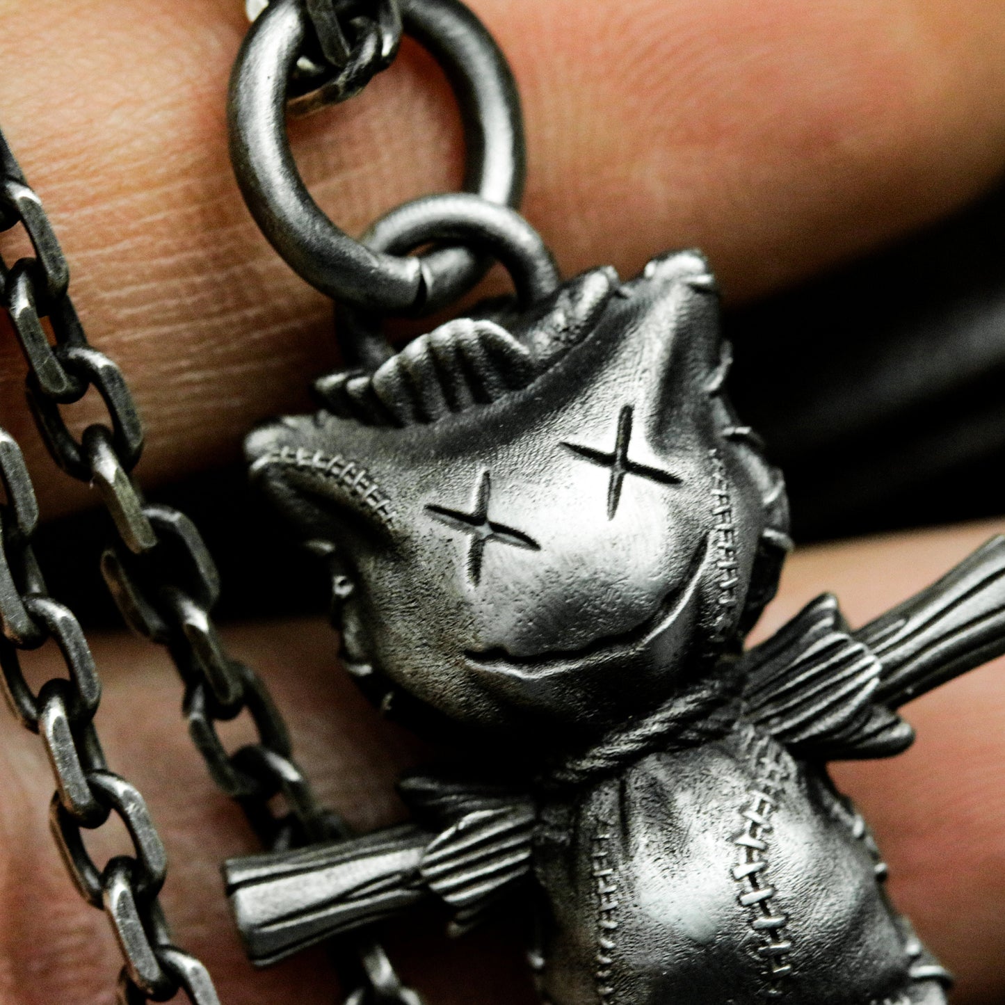 Scarecrow Pendant - 925 Silver Handmade