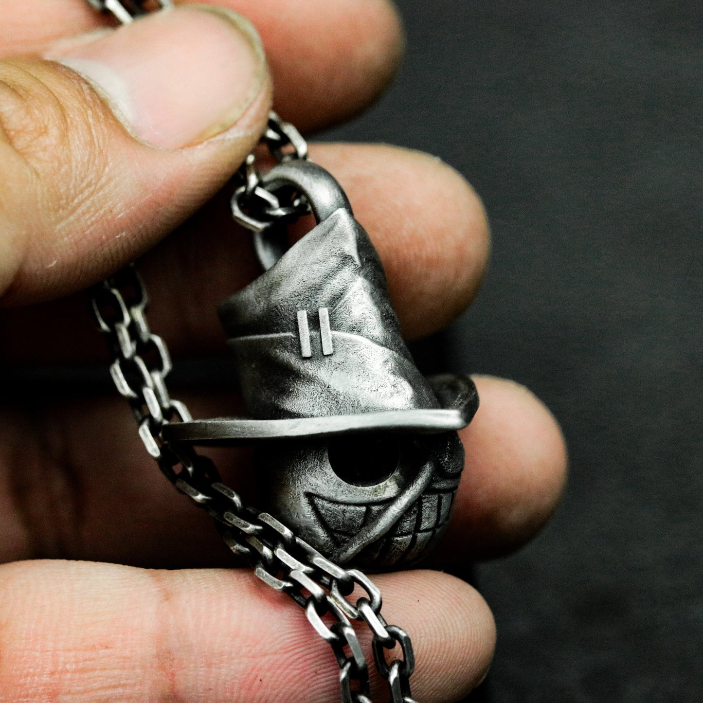 Witch Hat Pendant - 925 Silver Handmade Magic Charm