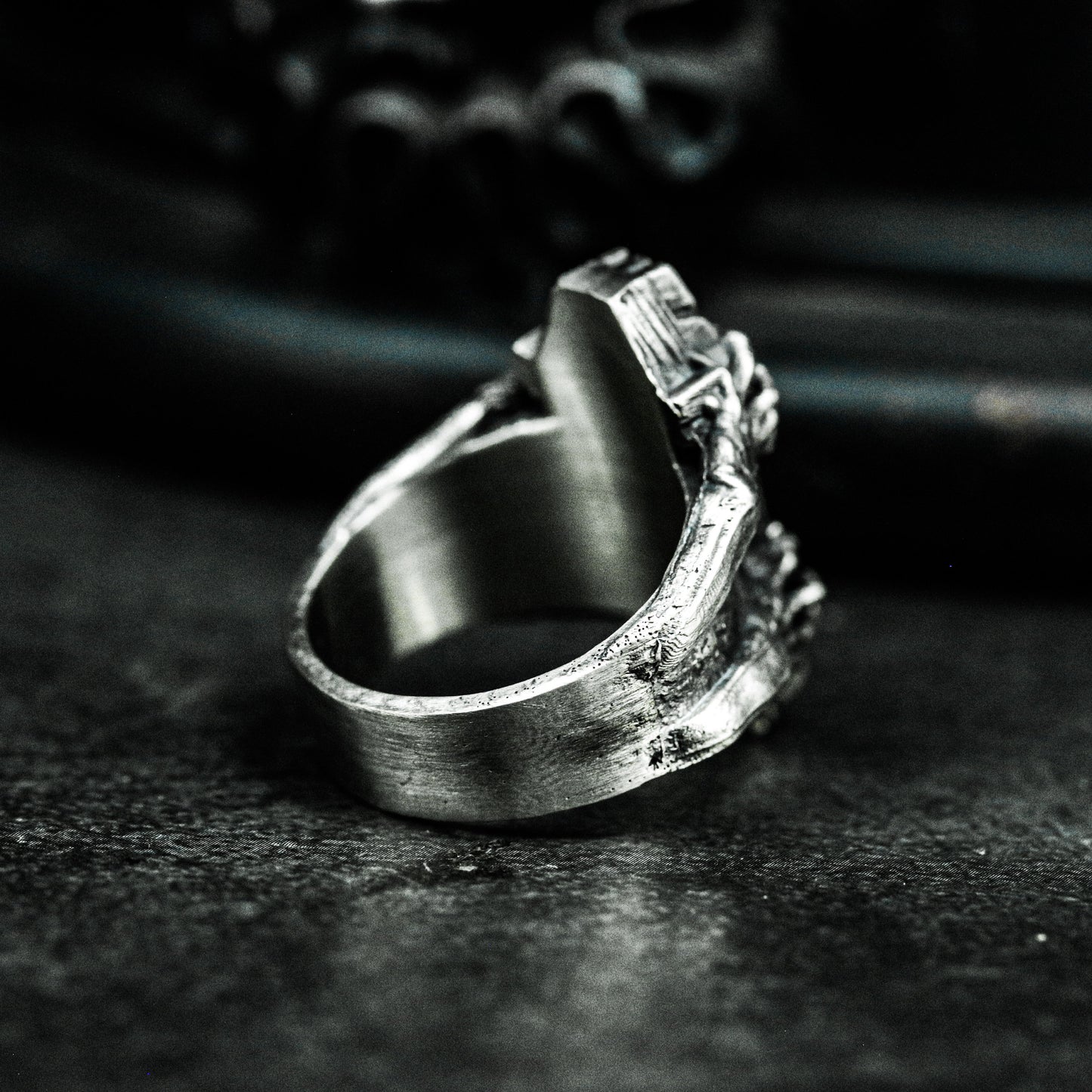 Mummy Pharaoh Ring ¨C 925 Sterling Silver Handmade