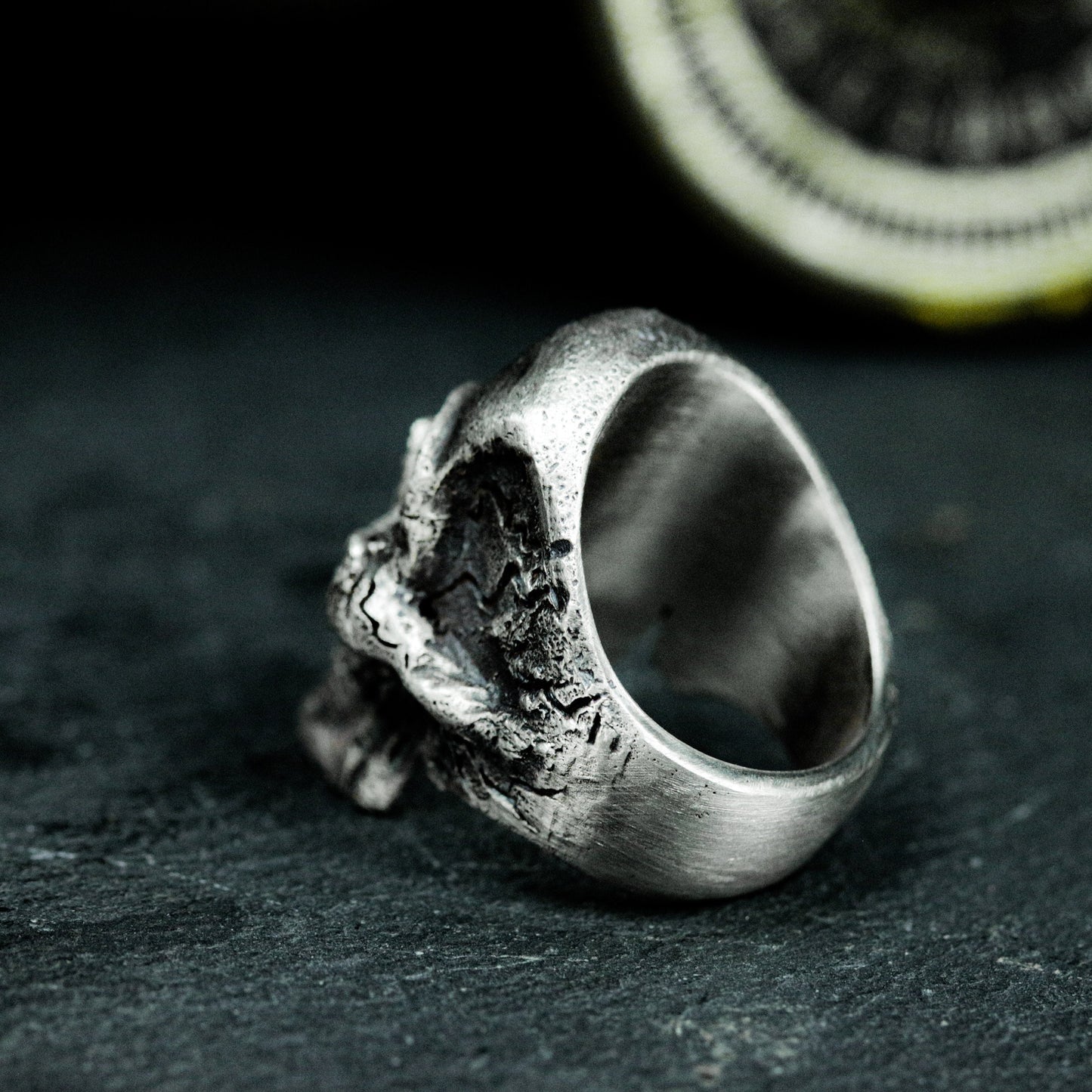 Terminator Skull Ring - 925 Silver Handmade