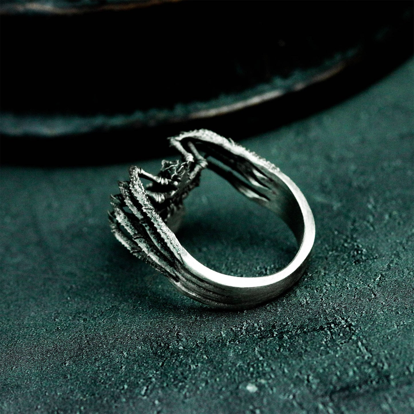 Spider¡¯s Embrace Ring - 925 Silver Handmade