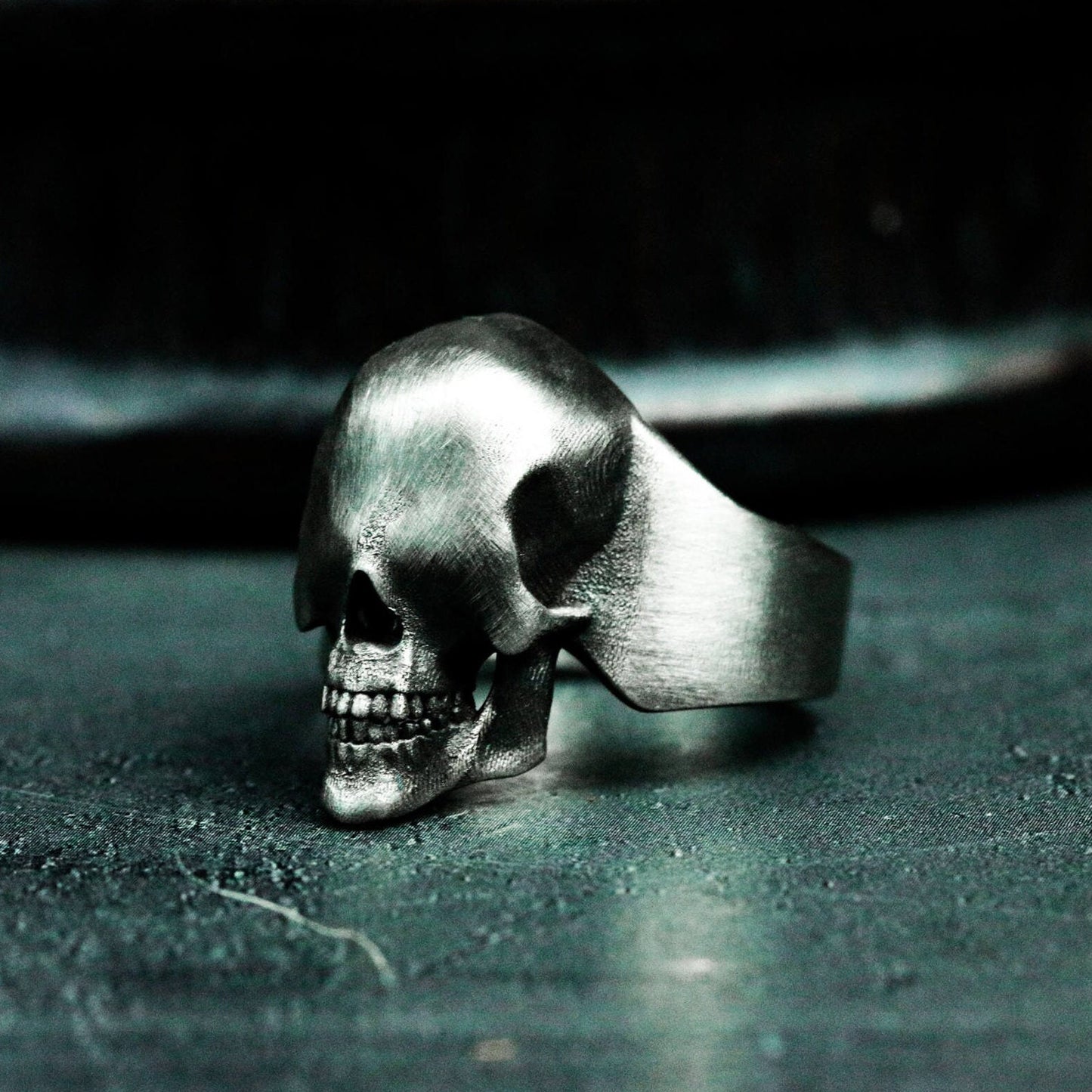 Full Skull Ring ¨C 925 Silver Handmade