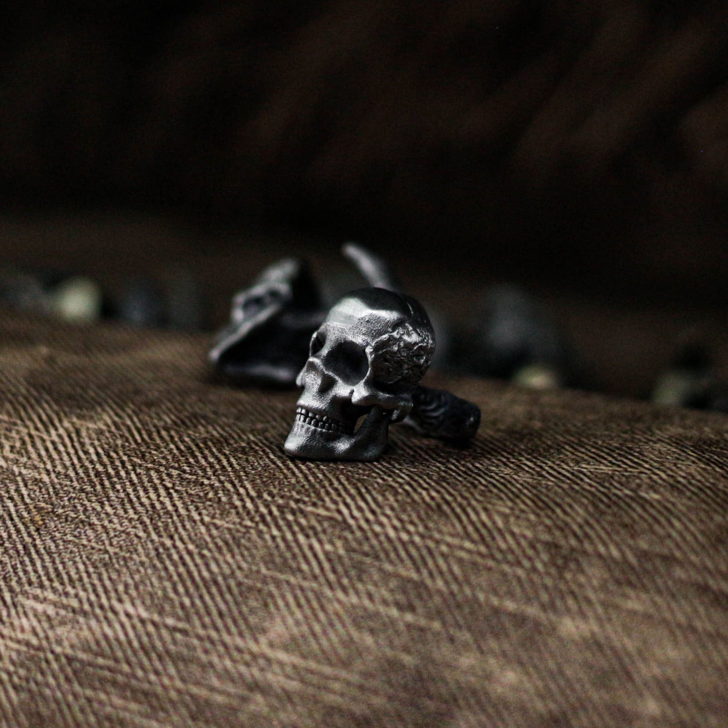 Skull Cufflinks - 925 Silver Handmade