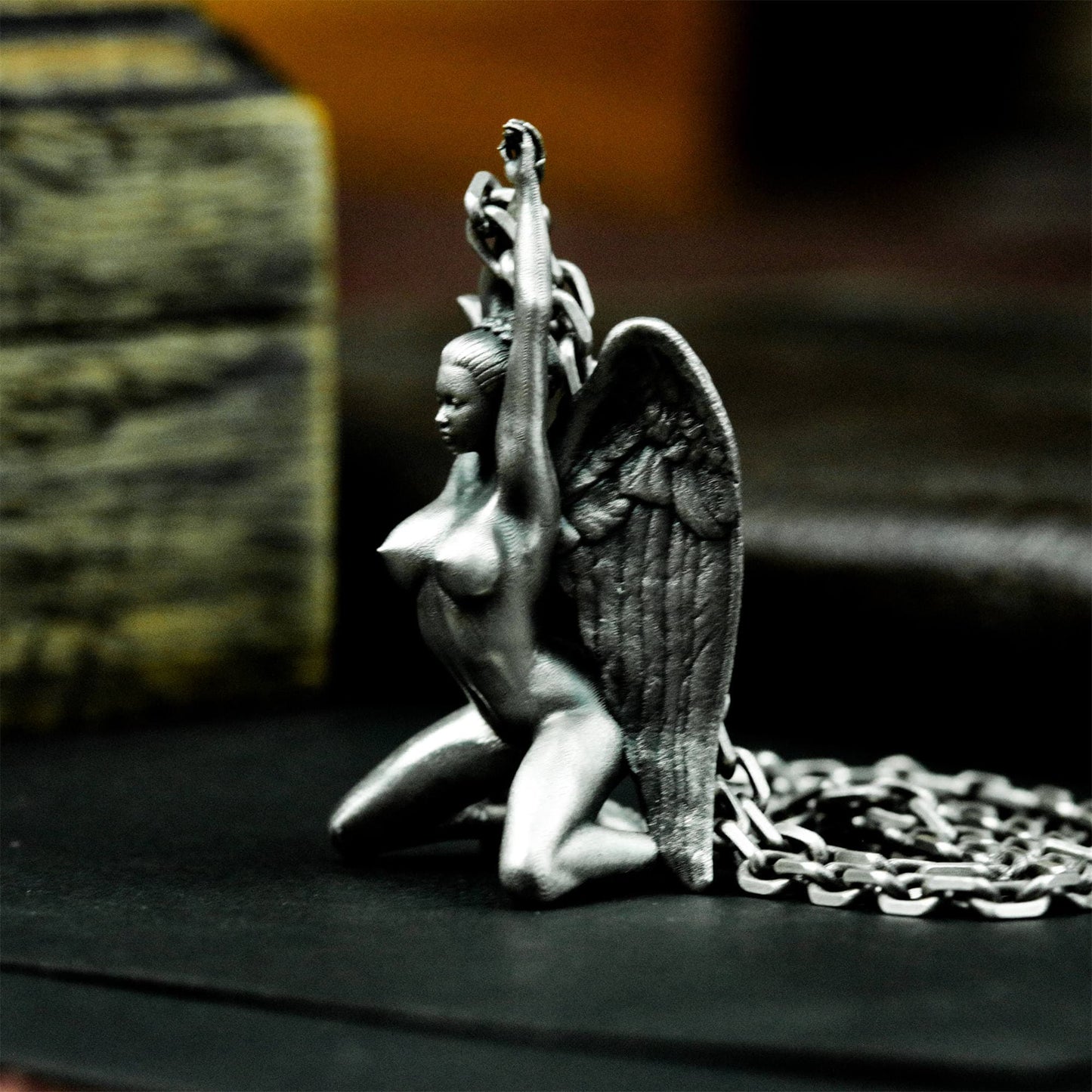 Fallen Angel Pendant ¨C 925 Silver Handmade