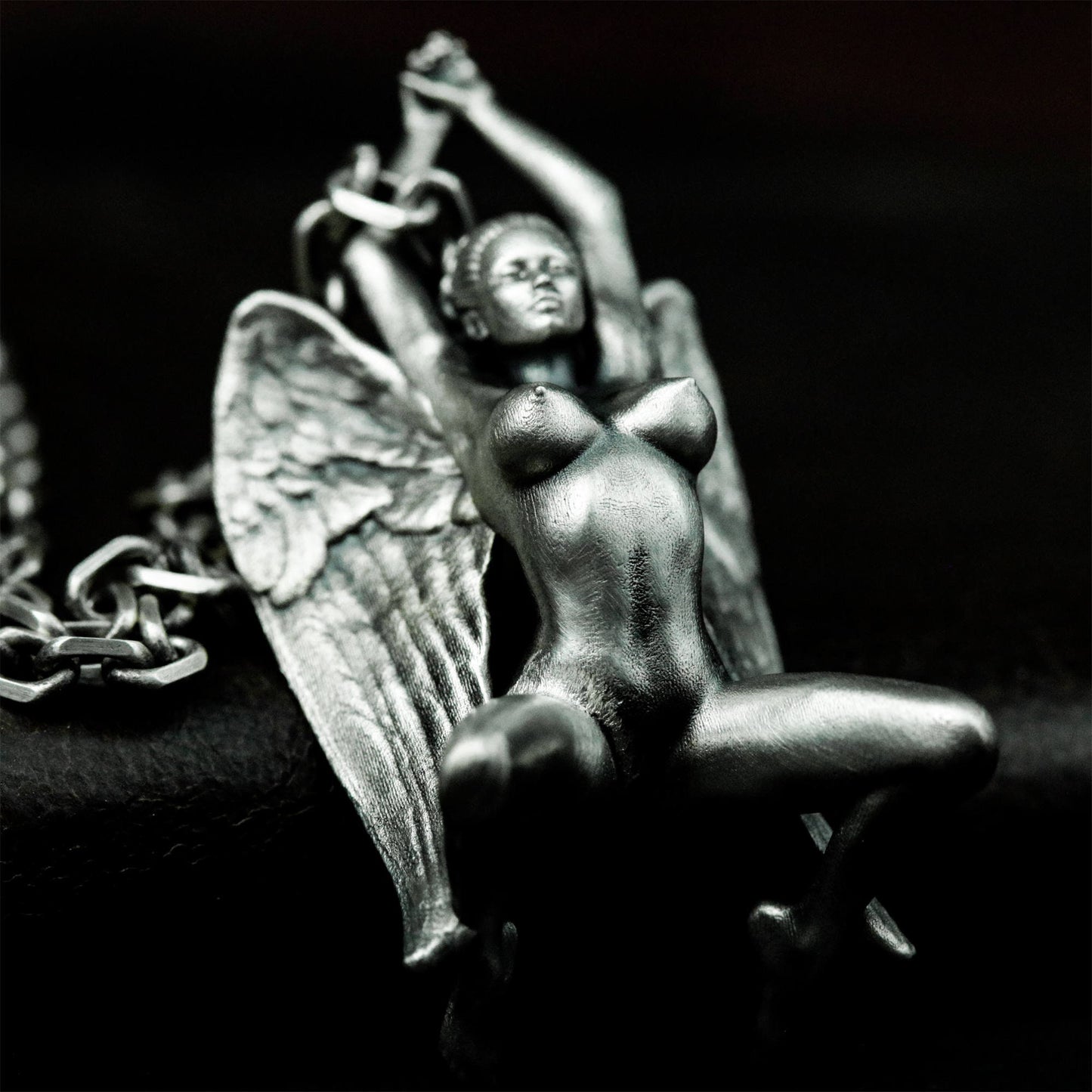 Fallen Angel Pendant ¨C 925 Silver Handmade