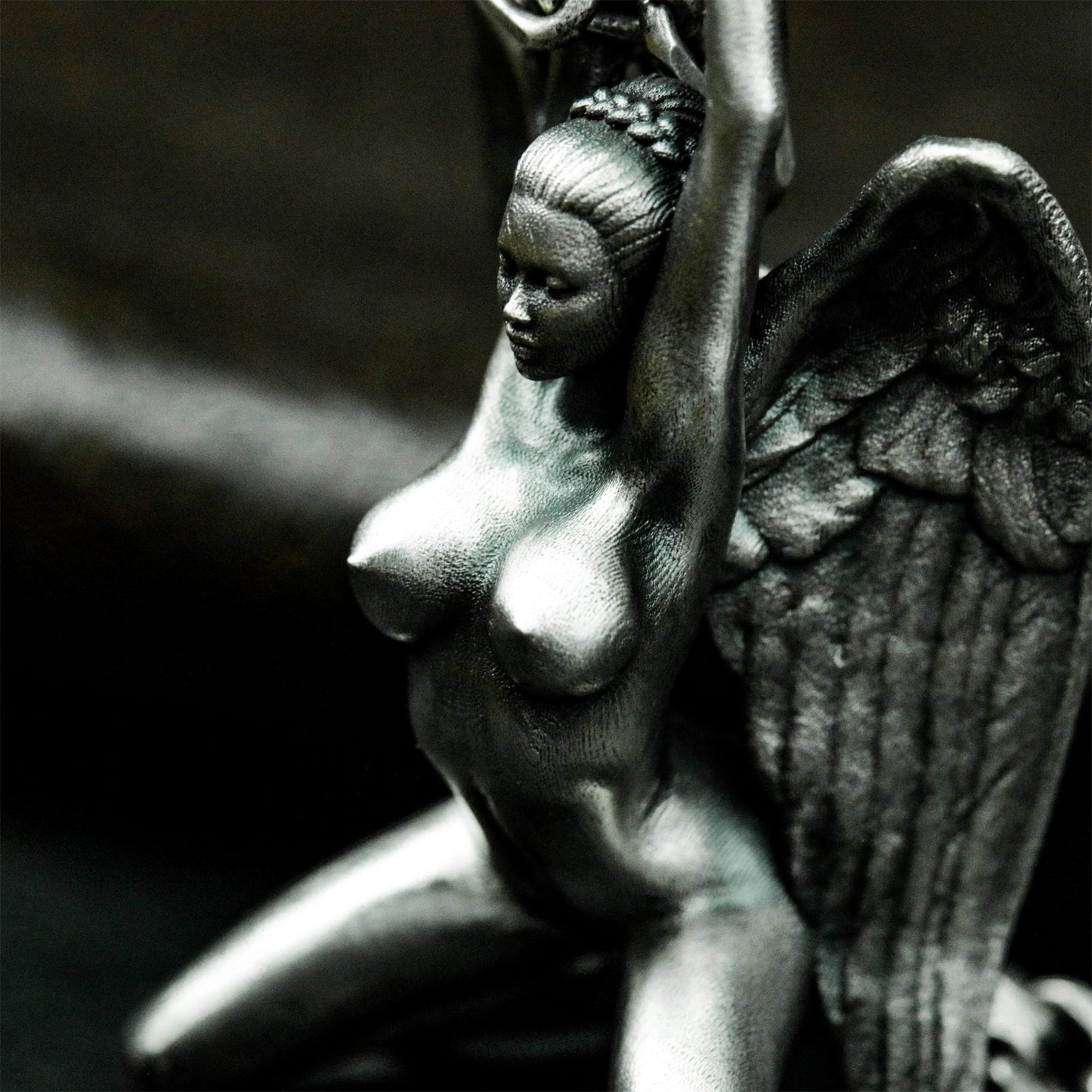 Fallen Angel Pendant ¨C 925 Silver Handmade