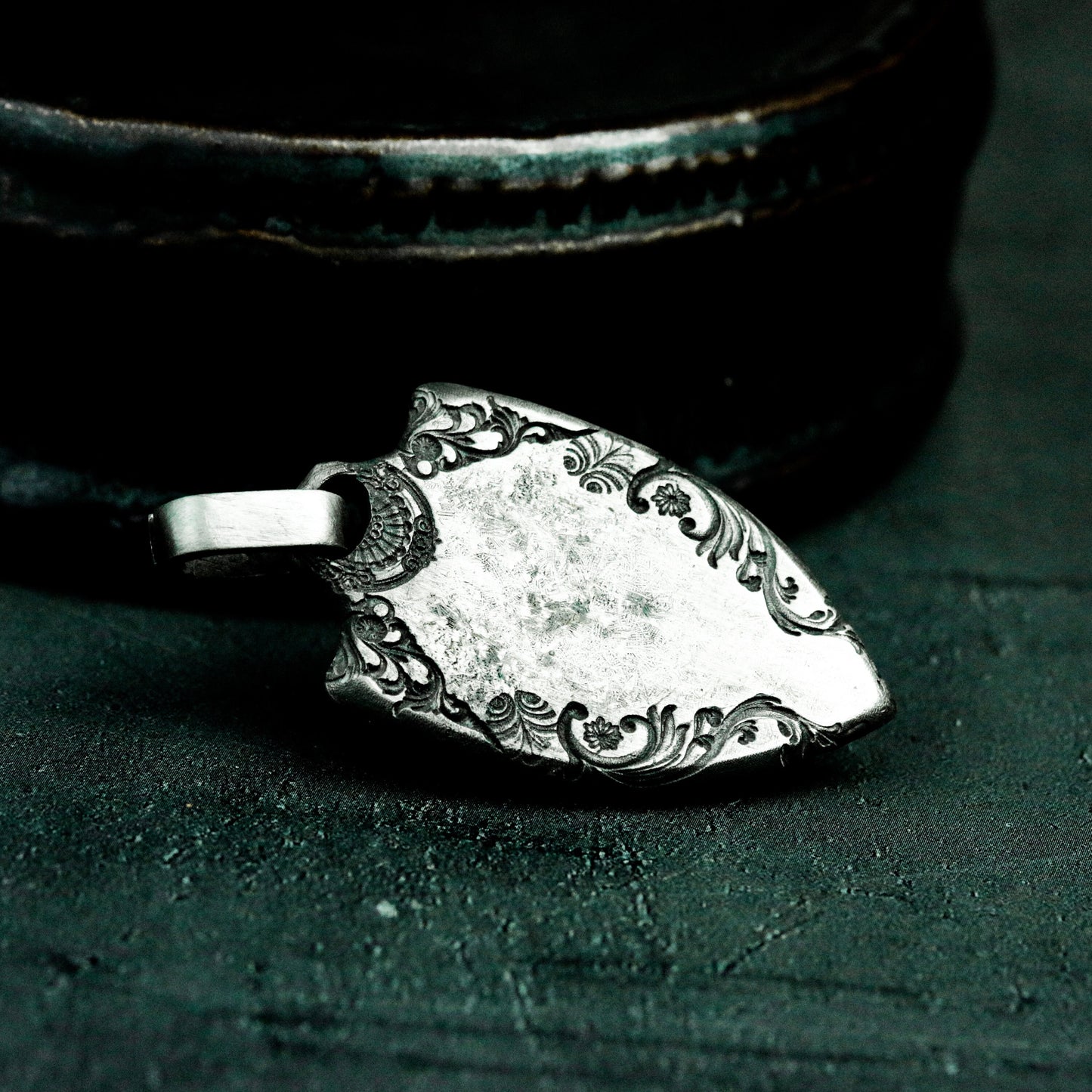 Lion Shield Pendant ¨C 925 Silver Handmade