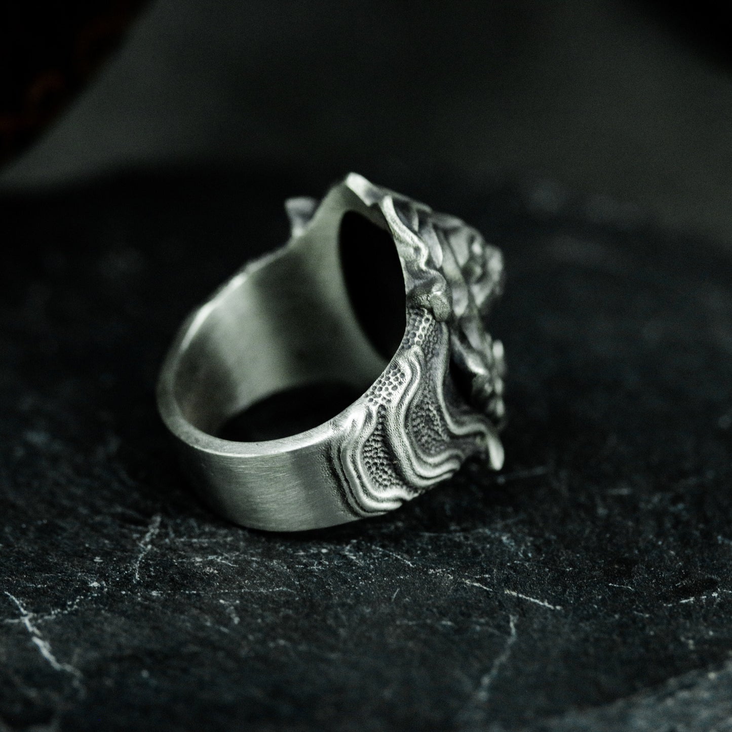 Lion Heraldic Ring - 925 Silver Handmade