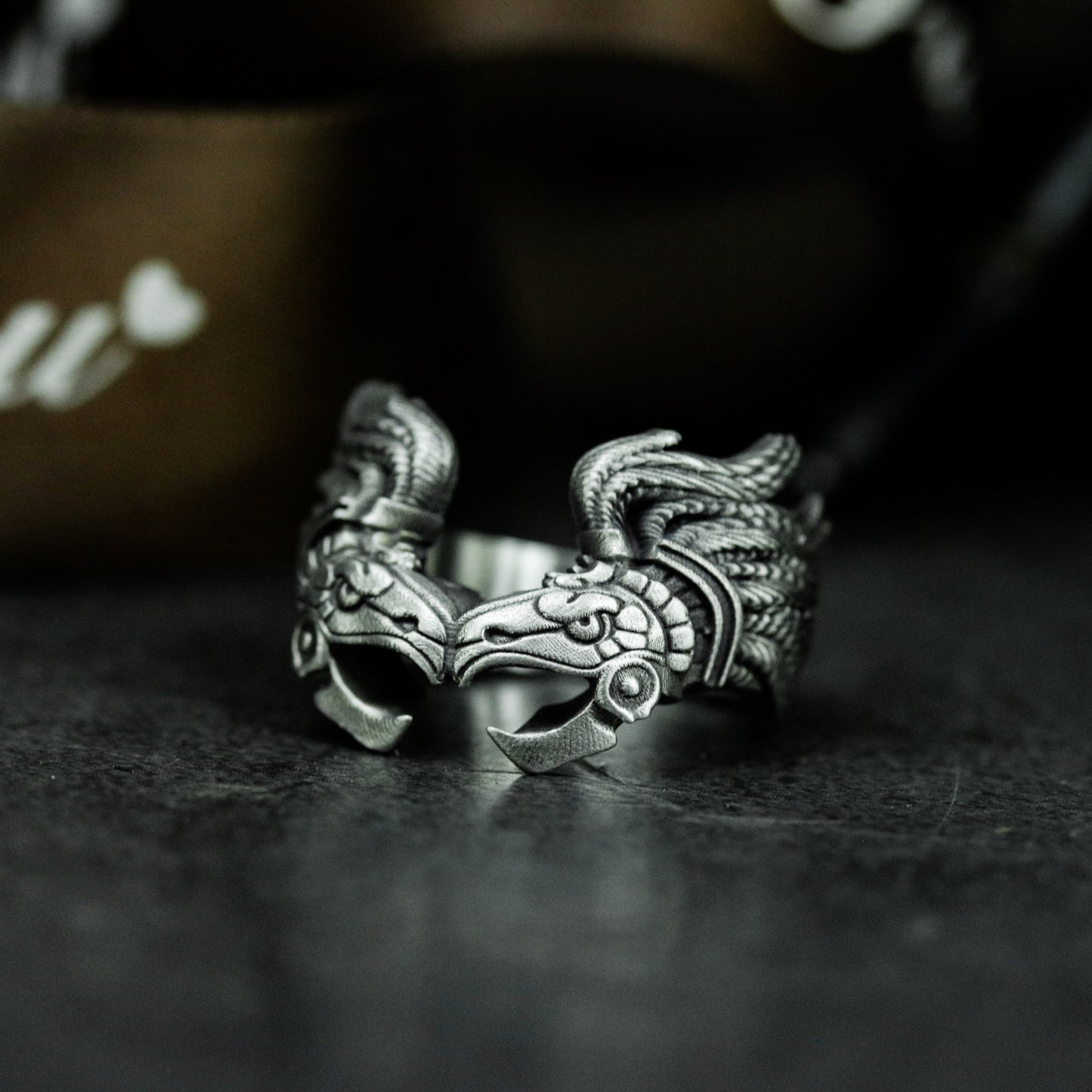 Eagle Crown Ring ¨C 925 Sterling Silver Handmade