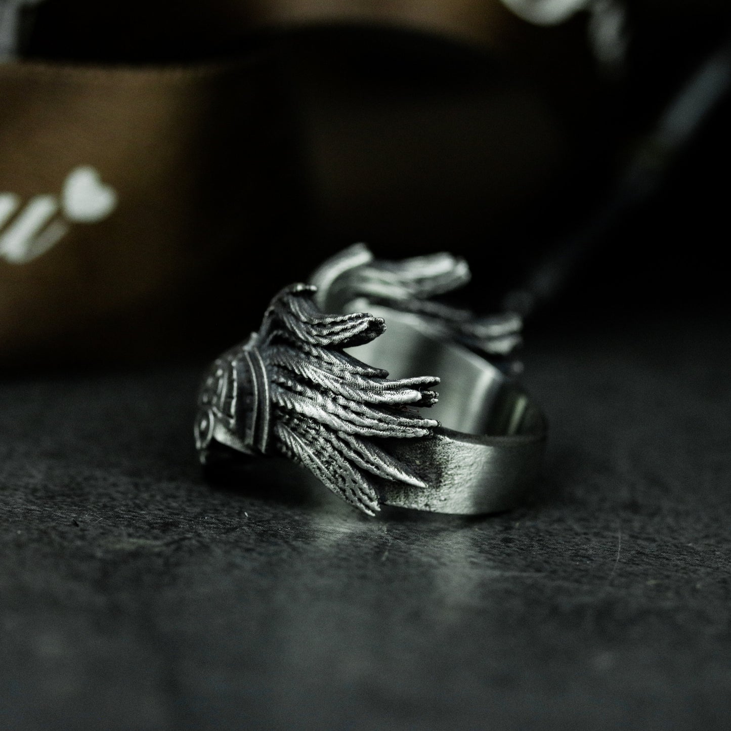 Eagle Crown Ring ¨C 925 Sterling Silver Handmade