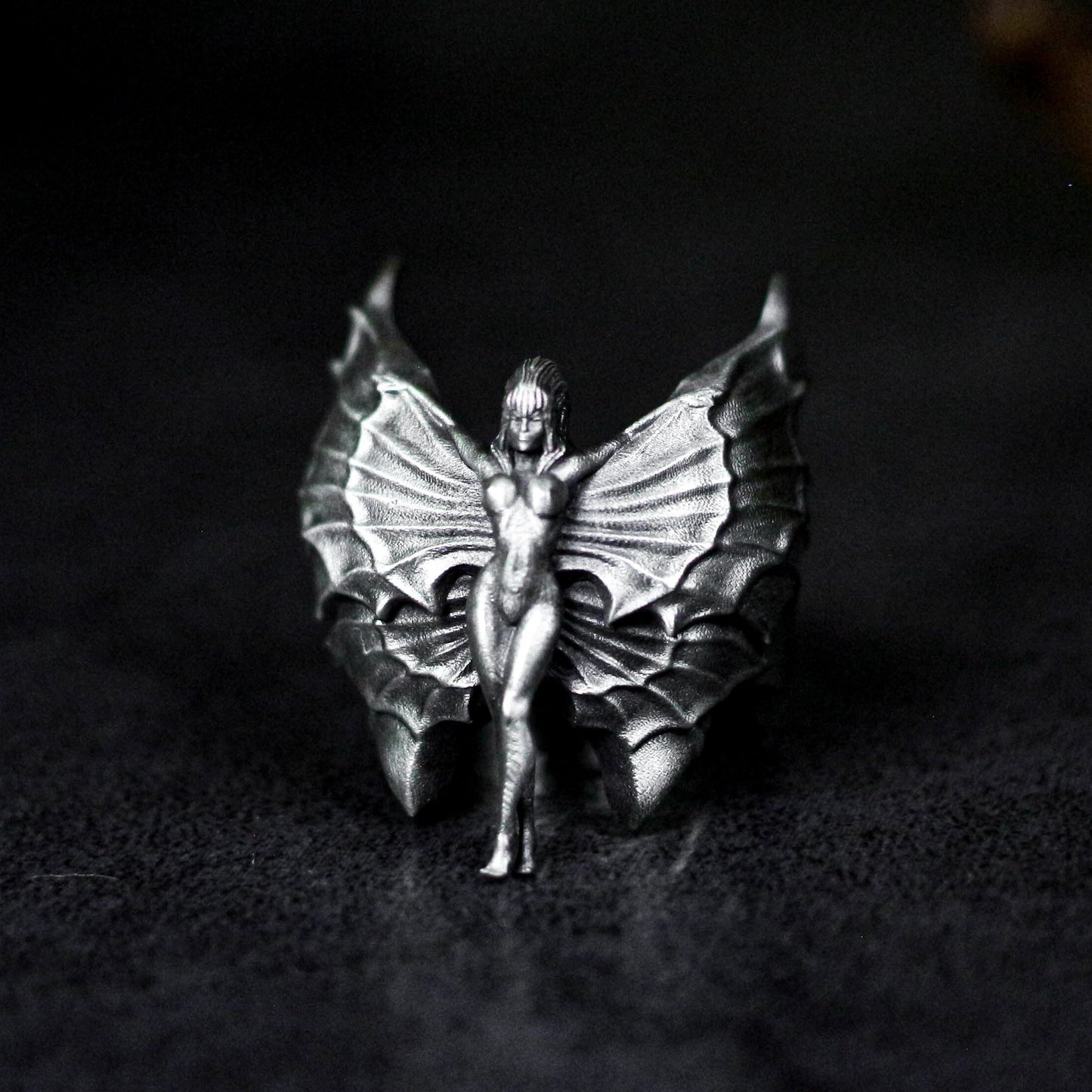 Fairy Queen Ring - 925 Silver Handmade Fantasy Spirit