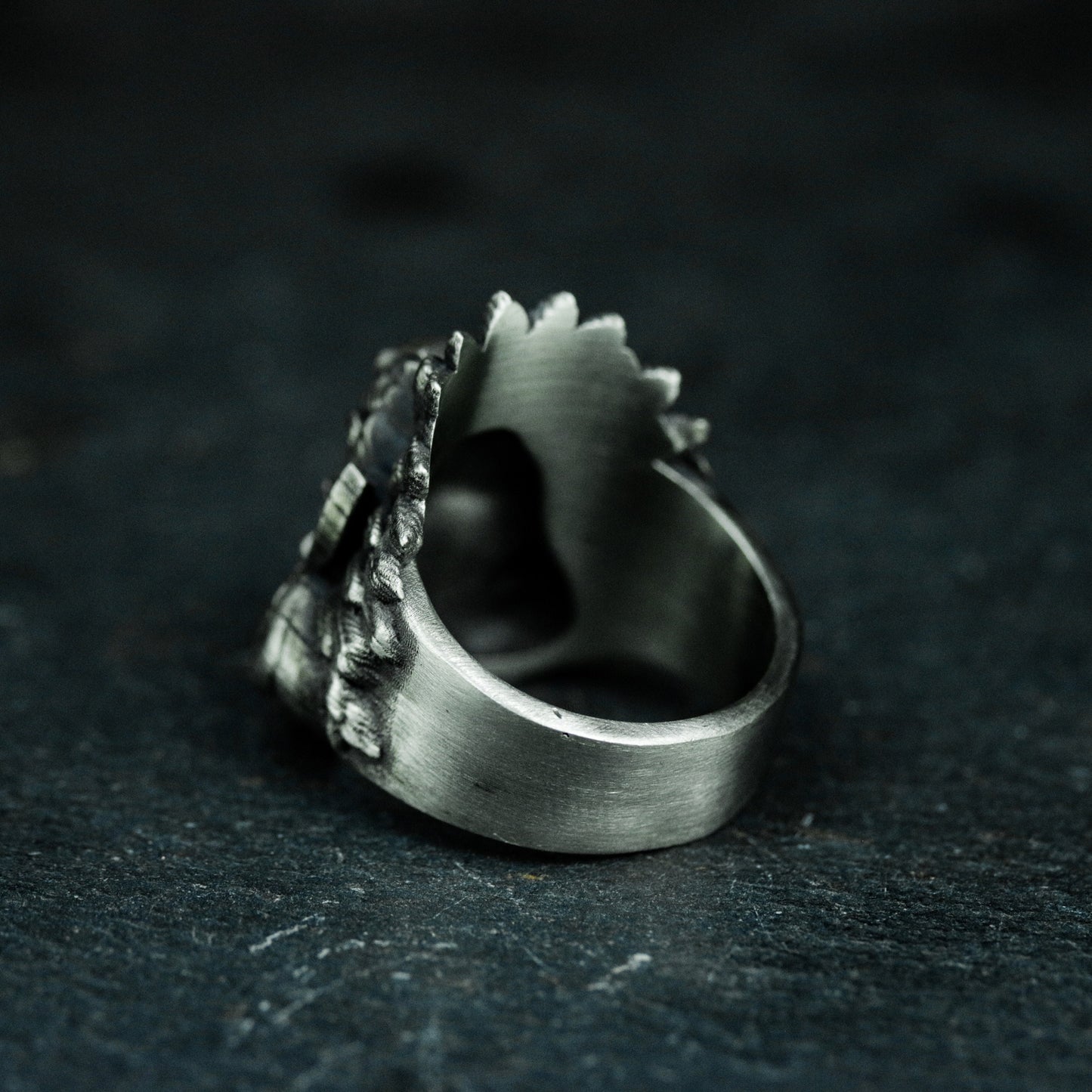 Snake Spirit Ring ¨C Handmade 925 Silver Rain God Totem Band