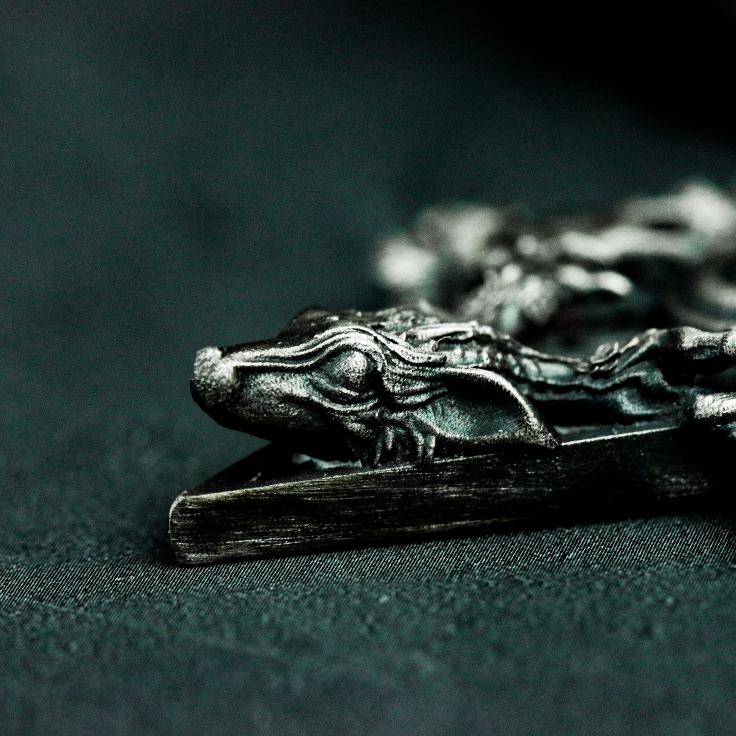 Totem Deer Eye Pendant - 925 Silver Handmade