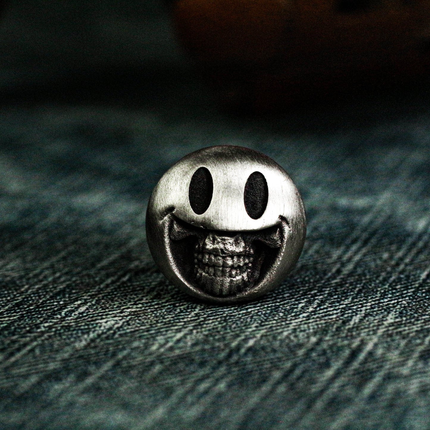 Smiley Face Cufflinks, Emoji - 925 Sterling Silver Handmade