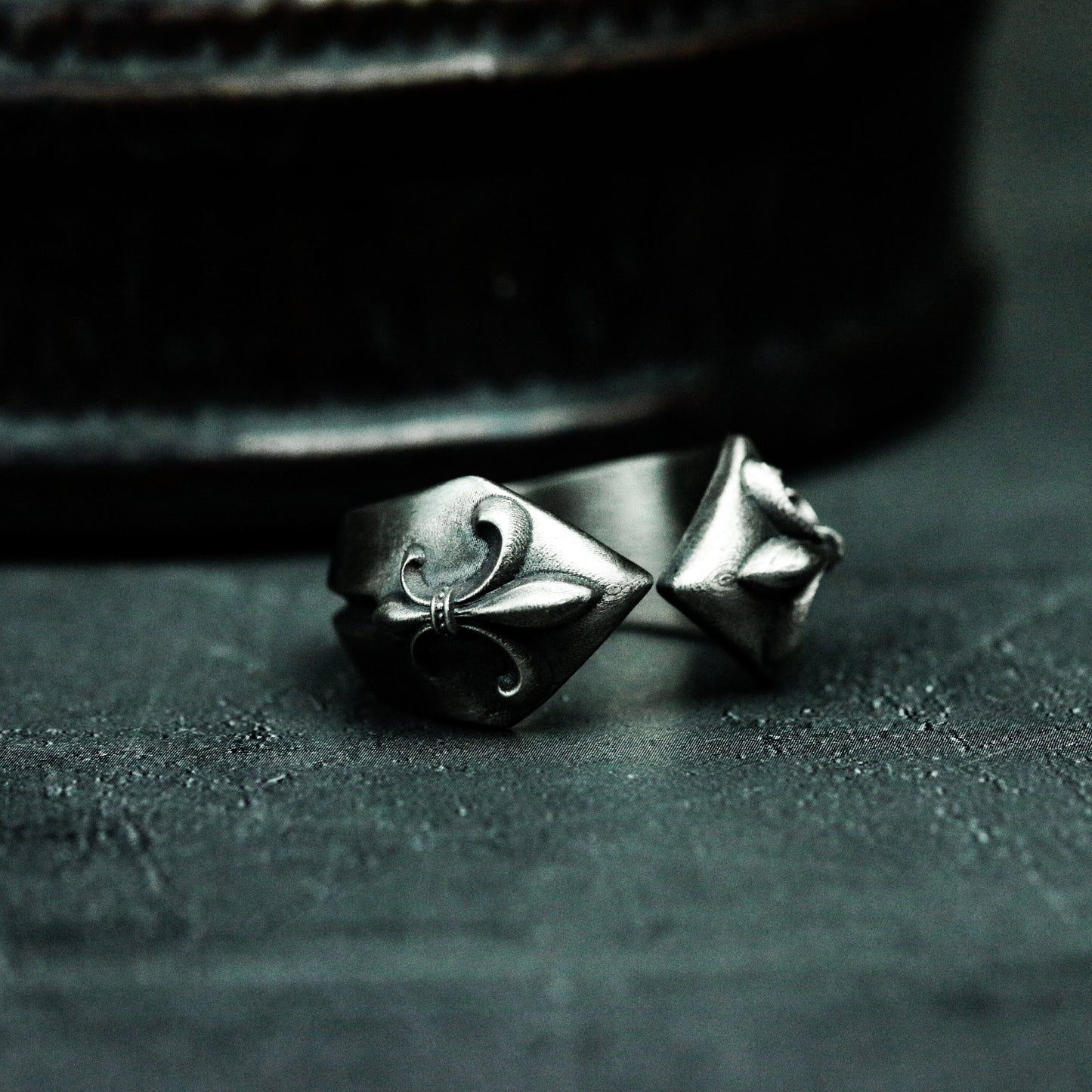 Iris Ring ¨C Handmade 925 Silver Open Eye Adjustable Band