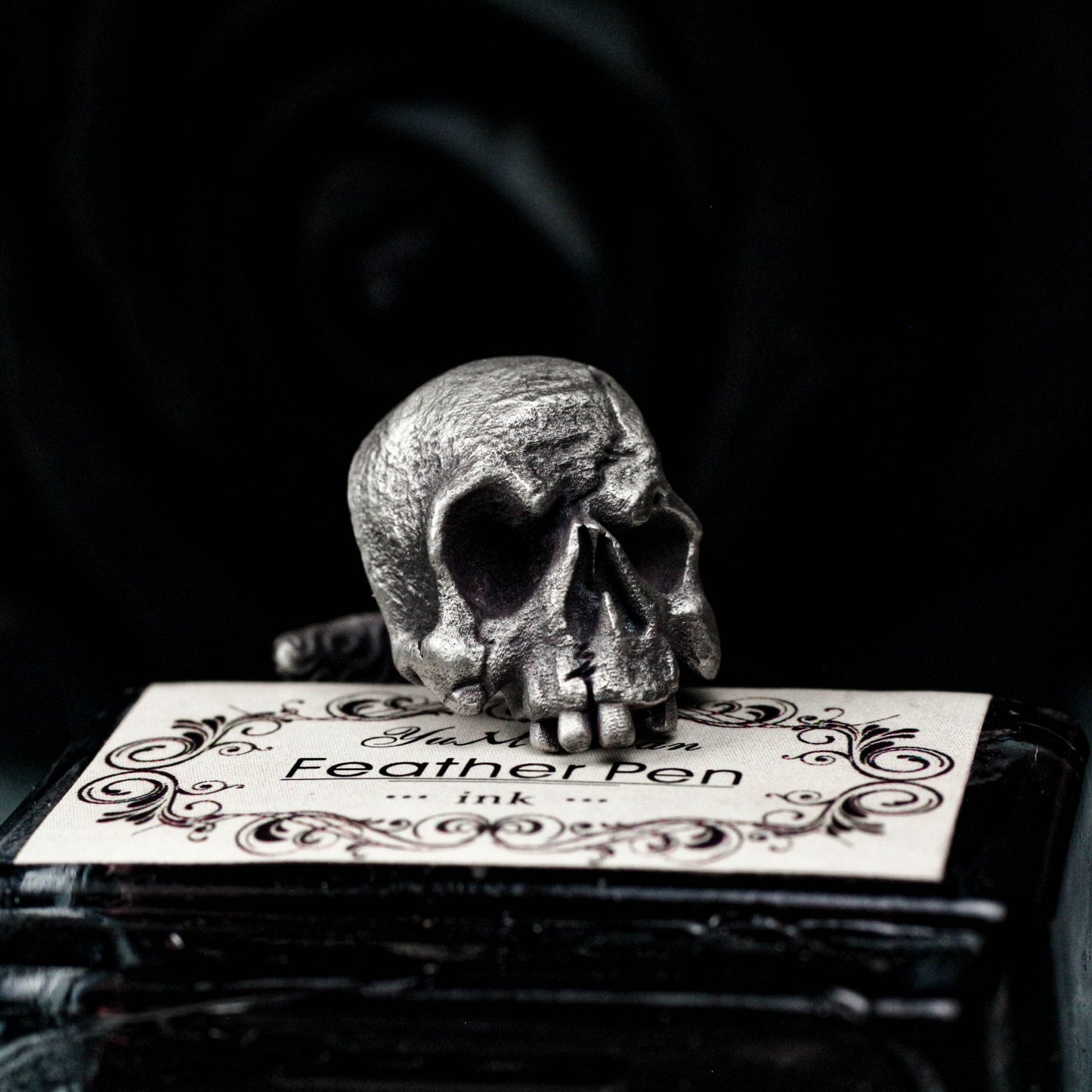 Mutilated Skull Cufflinks - 925 Sterling Silver Handmade