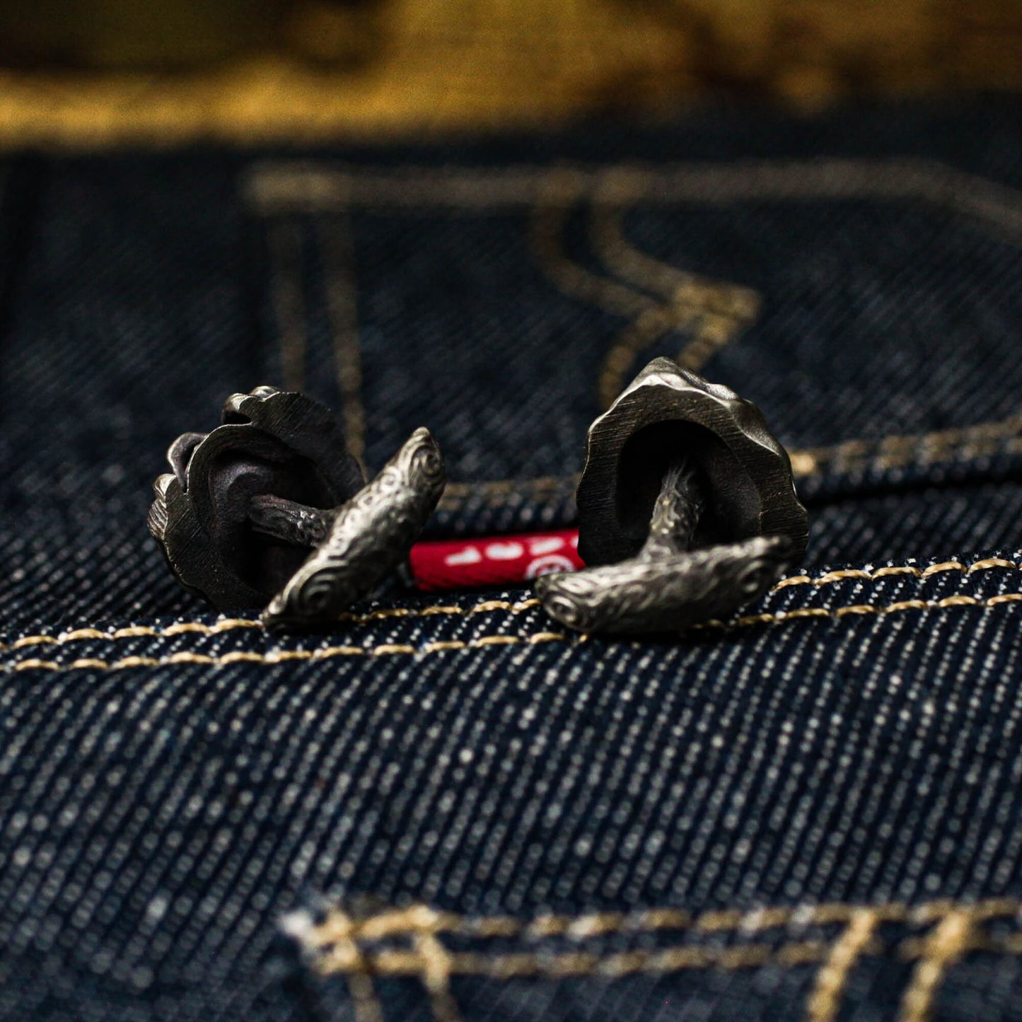 Reaper of Souls Cufflinks - Handmade 925 Silver