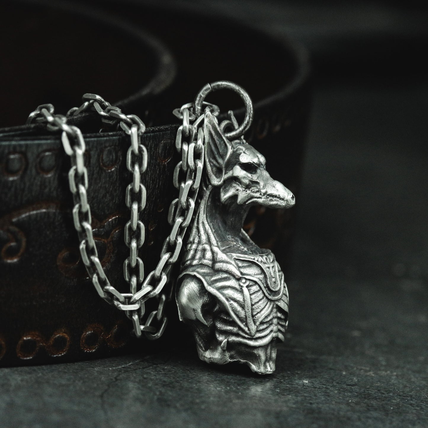 Anubis Pendant ¨C 925 Silver Handmade