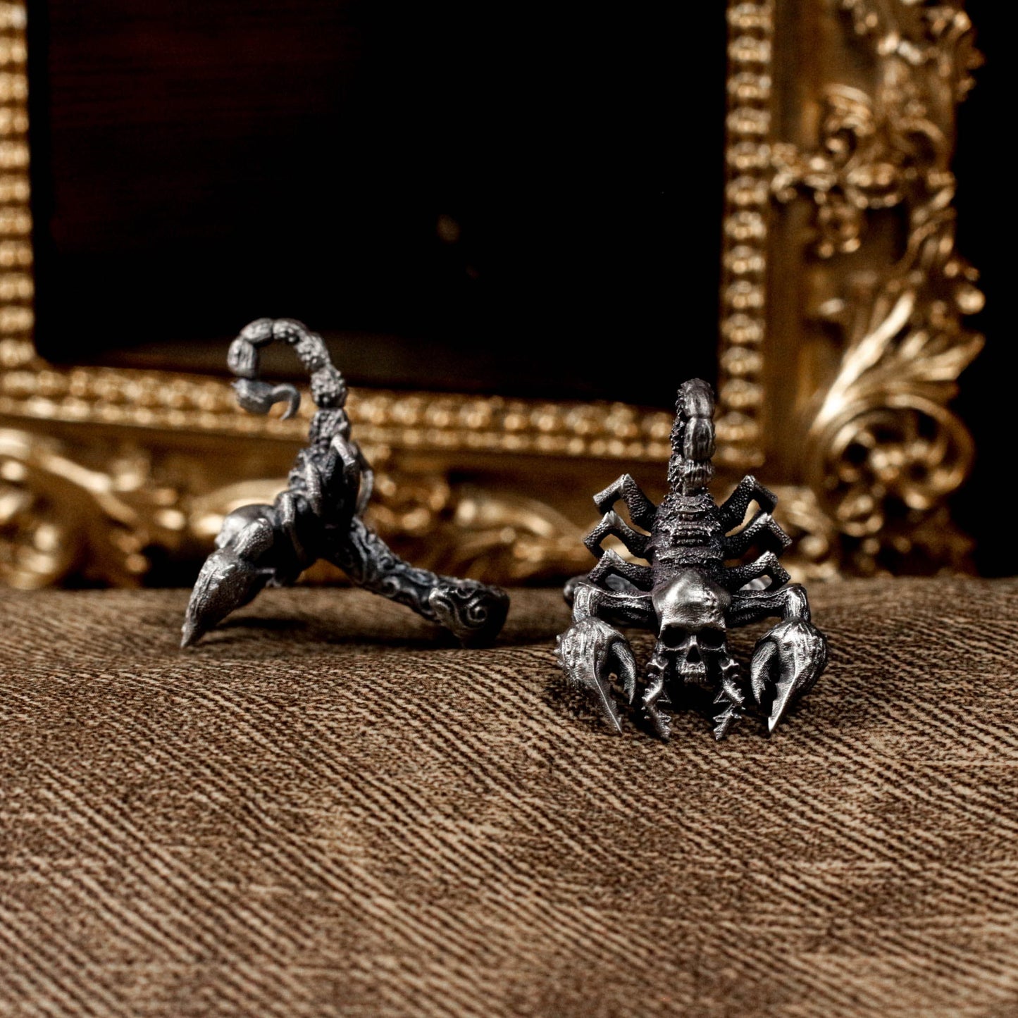 Real Scorpion Cufflinks - Handmade 925 Silver