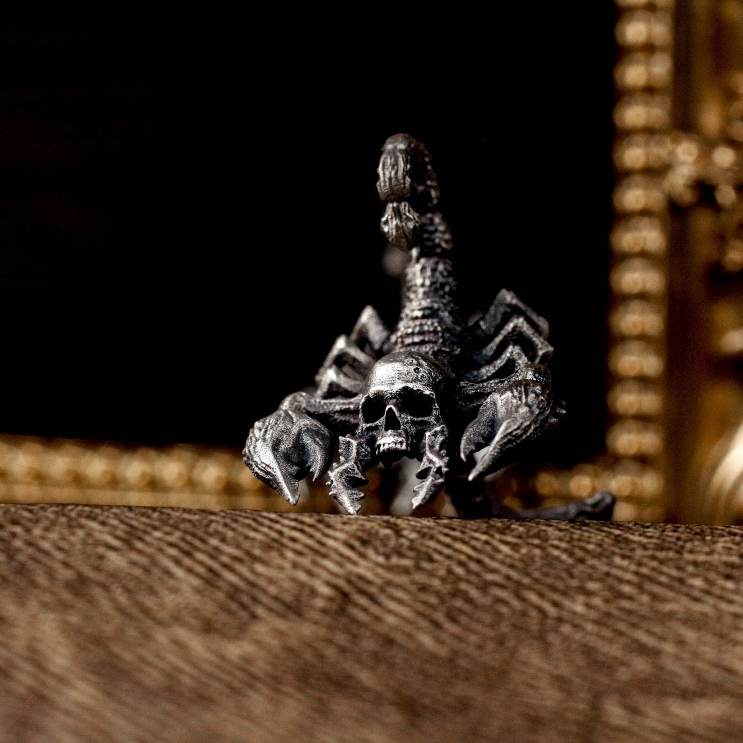 Real Scorpion Cufflinks - Handmade 925 Silver