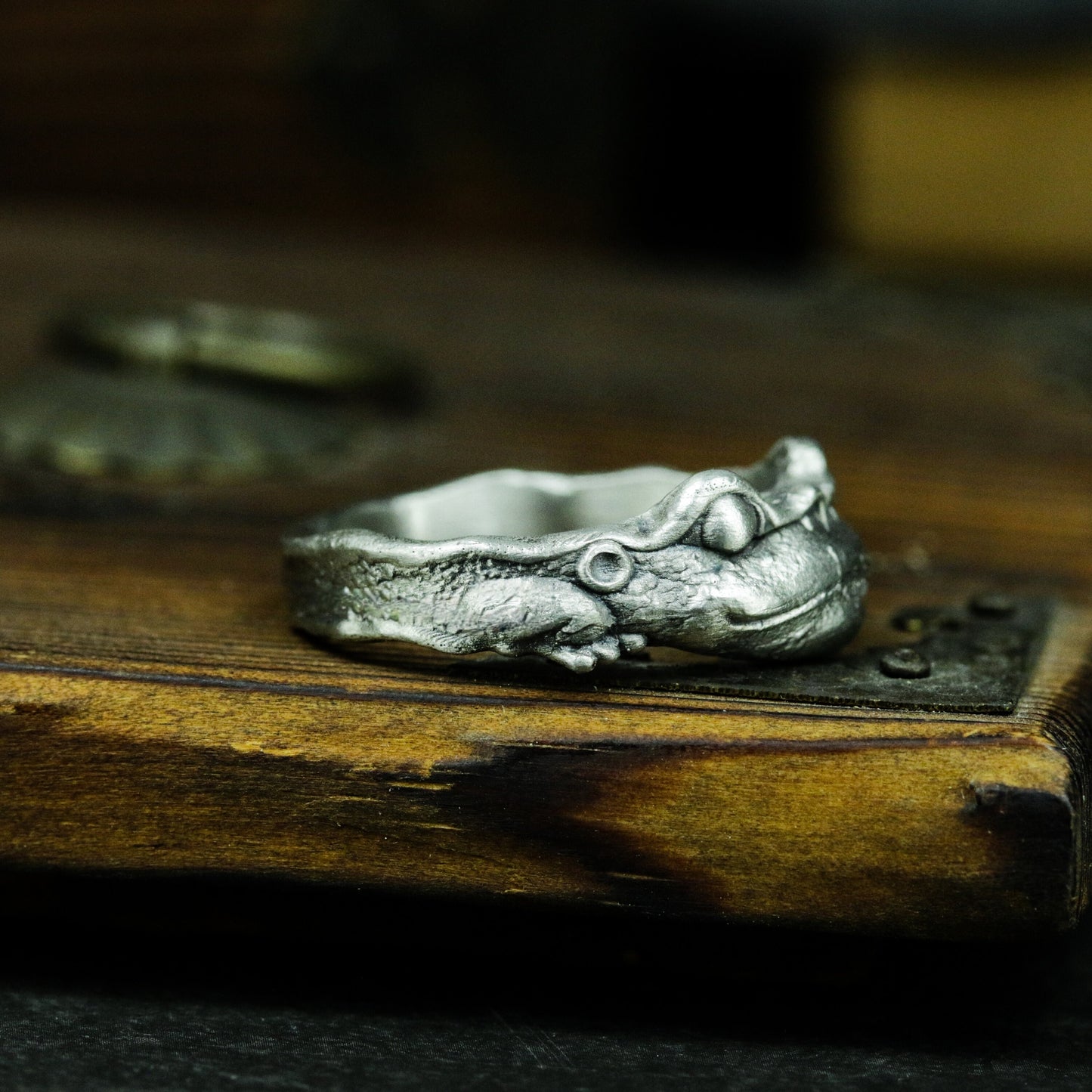 Frog Ring ¨C 925 Silver Handmade