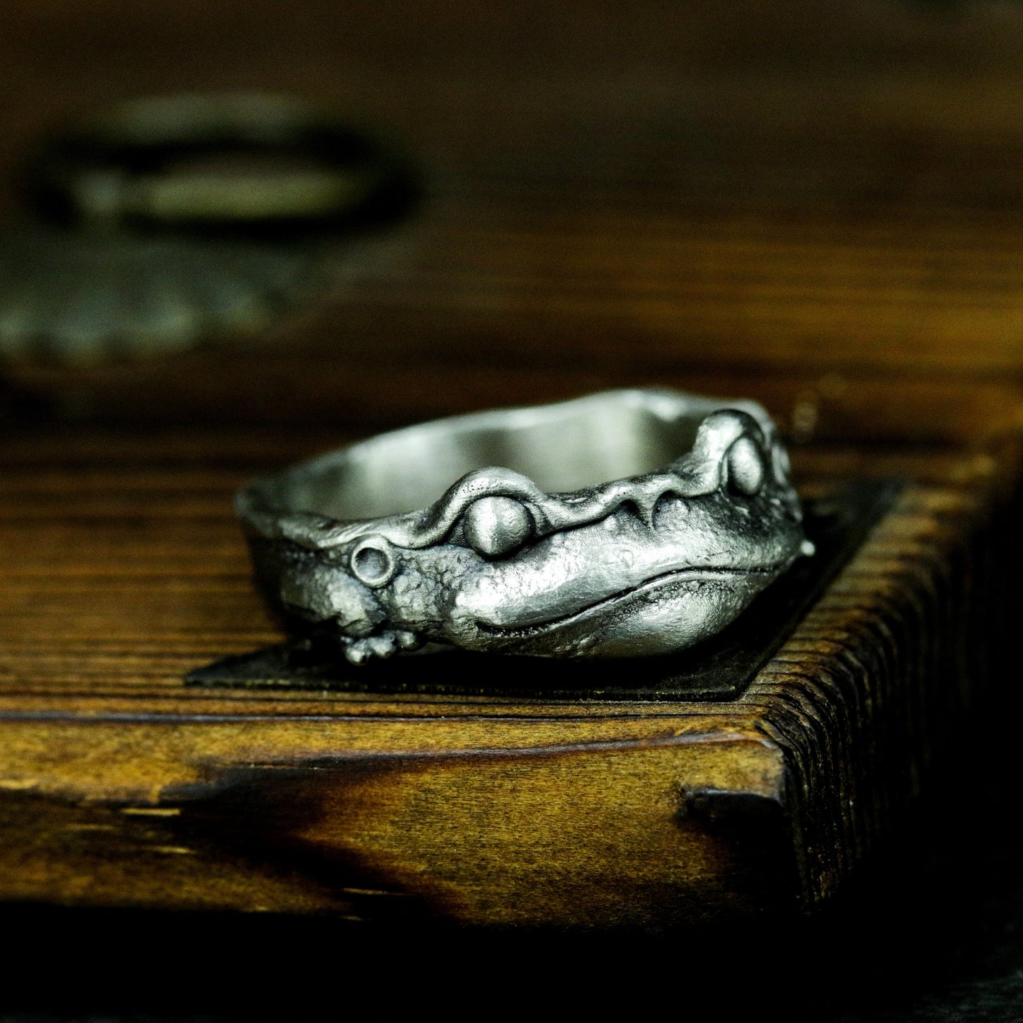 Frog Ring ¨C 925 Silver Handmade