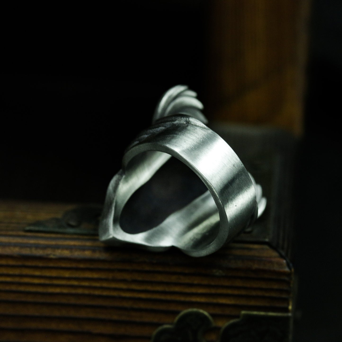 Phoenix Crest Ring ¨C 925 Sterling Silver Handmade