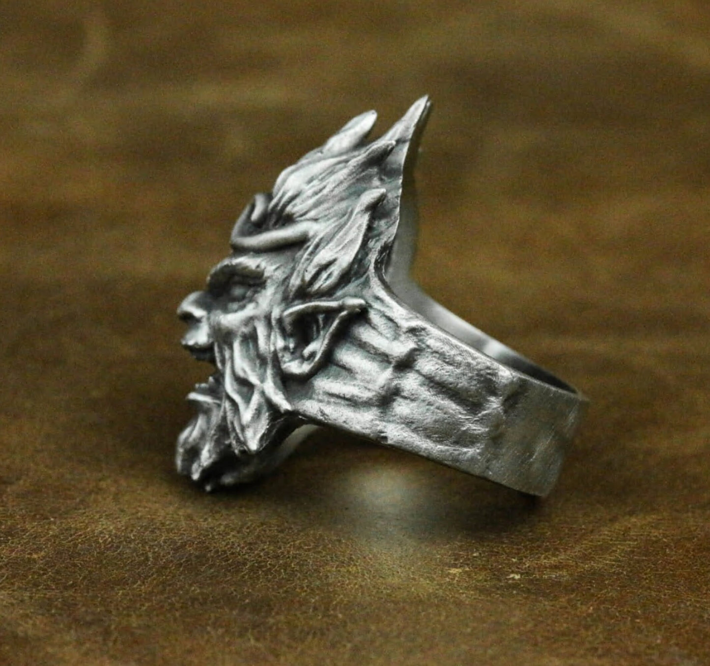 Playful Monkey Ring - 925 Sterling Silver Handmade