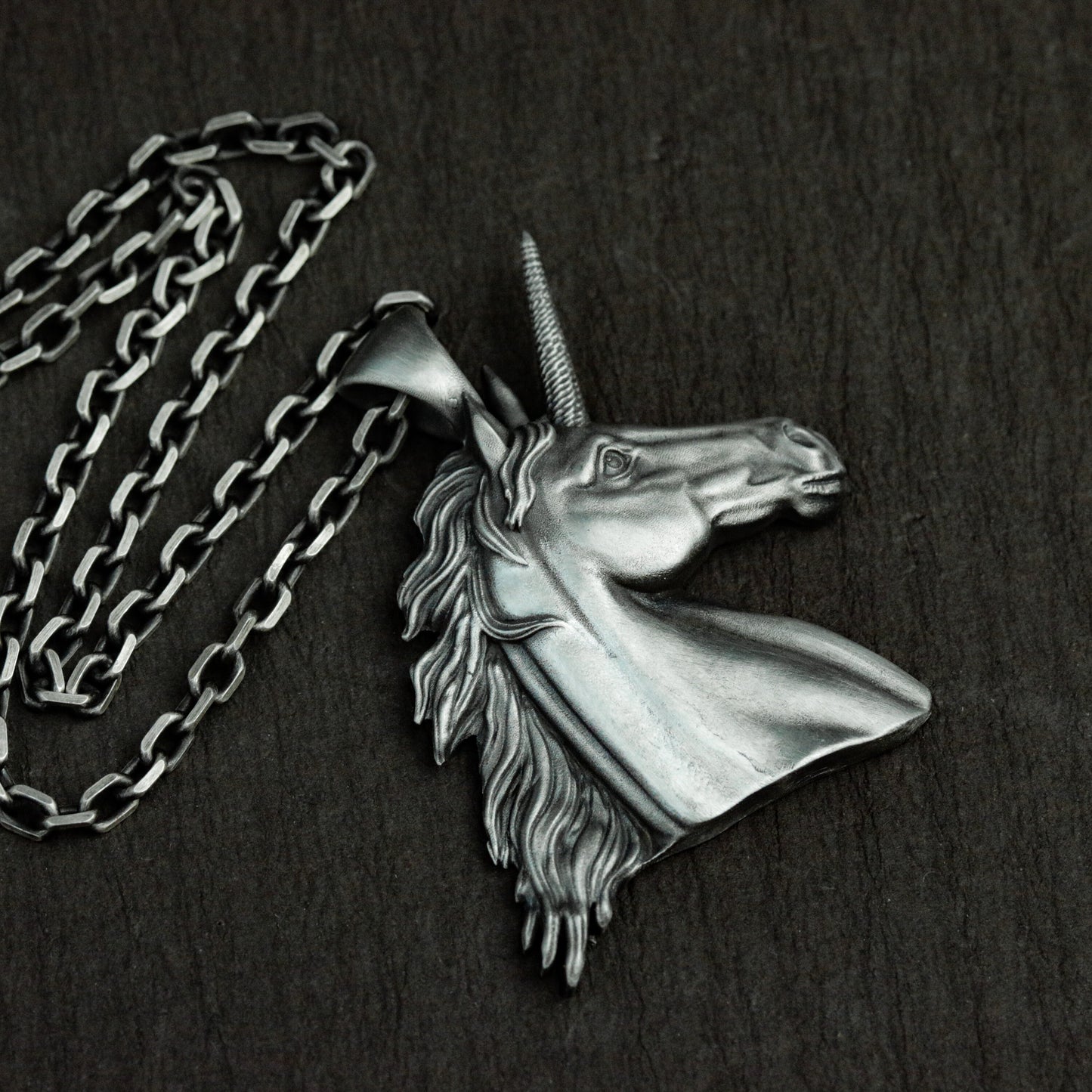 Unicorn Pendant - 925 Silver Handmade