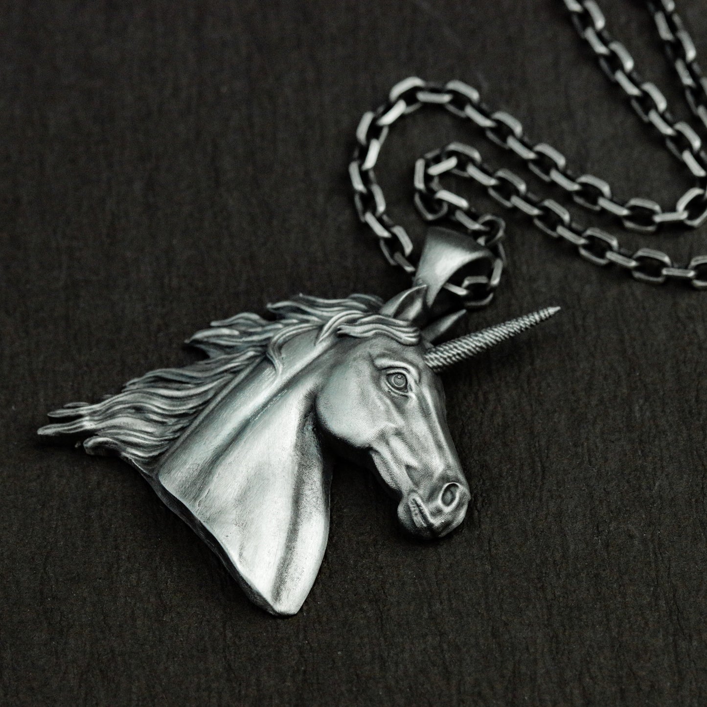 Unicorn Pendant - 925 Silver Handmade
