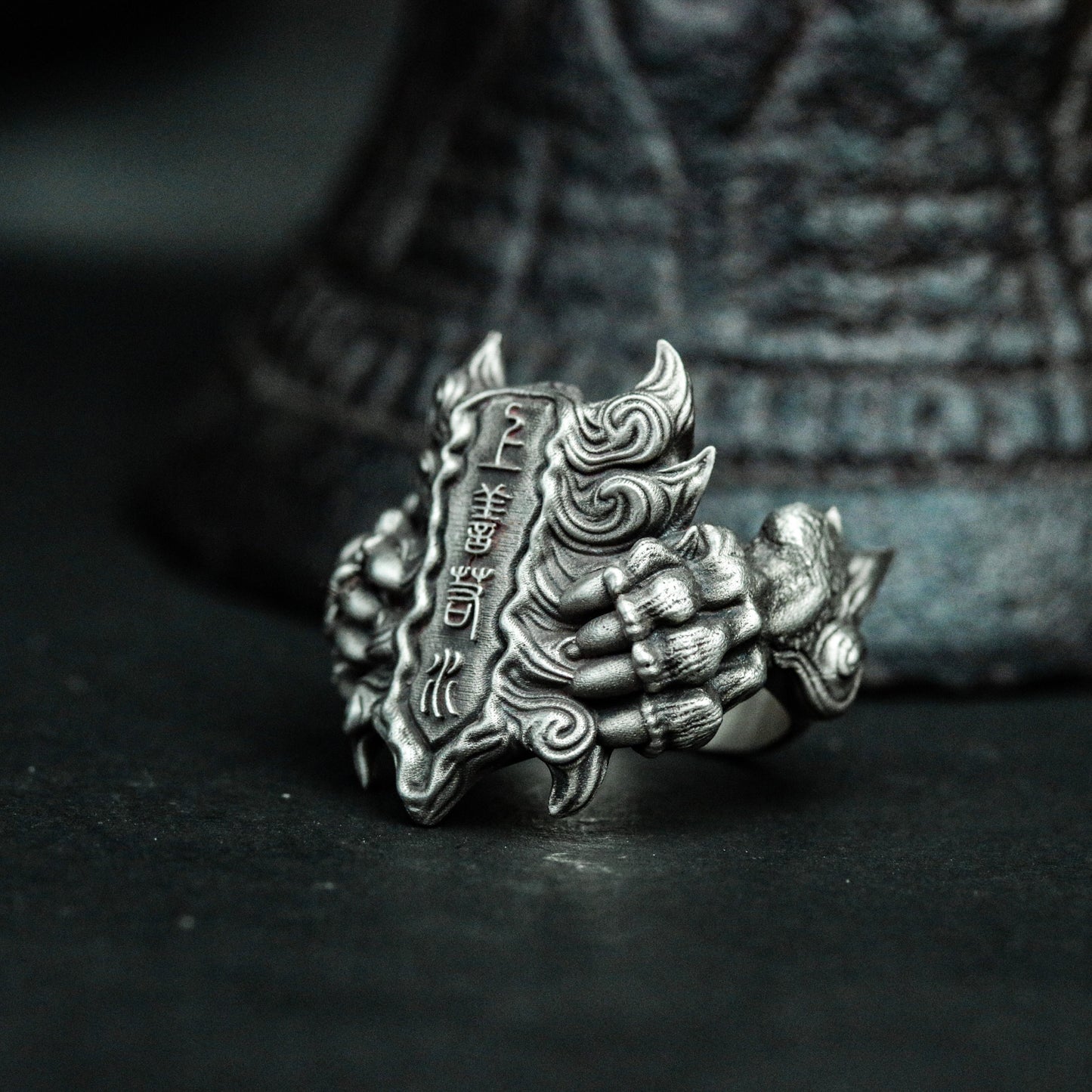 Shangshan Rushui Ring - 925 Silver Handmade