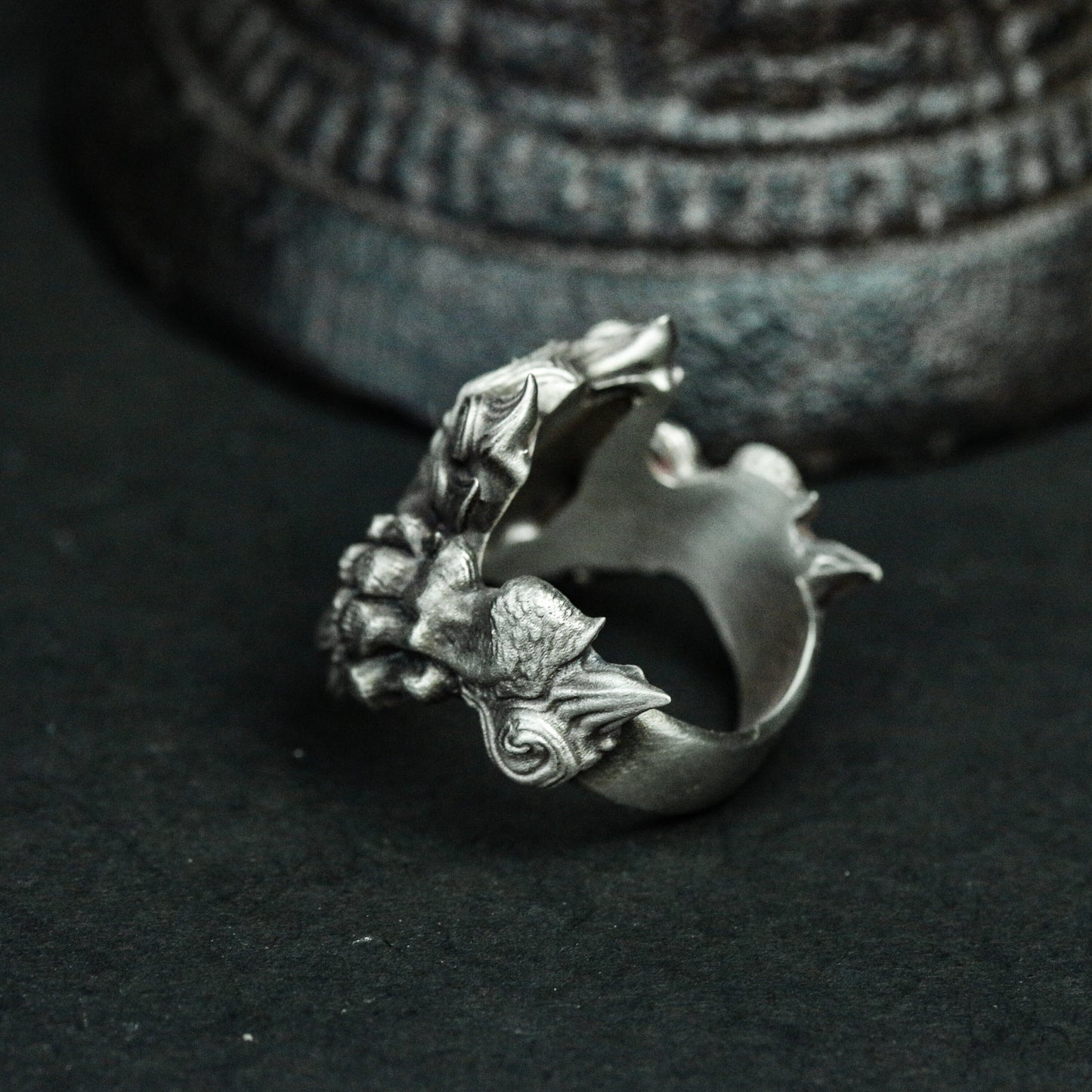 Shangshan Rushui Ring - 925 Silver Handmade