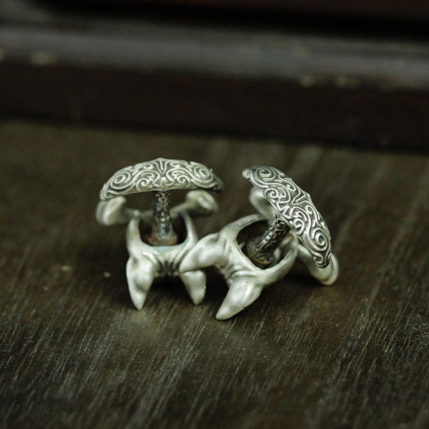 Bull Terrier Cufflink - 925 Silver Handmade Canine Detail